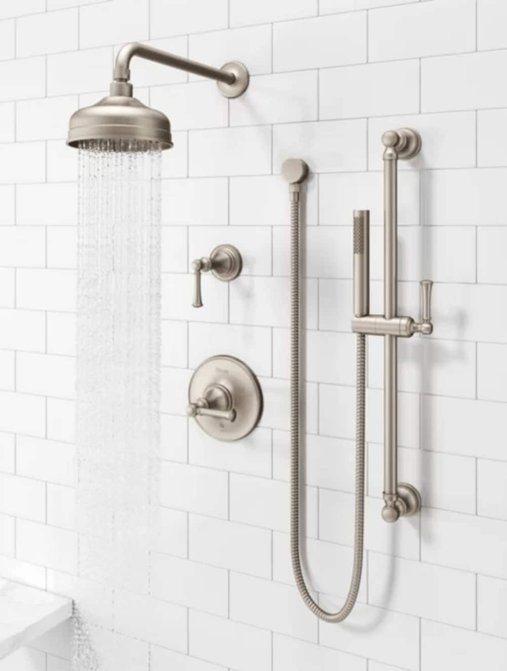 Pfister LG16-3TBK Showerhead-Bar-Panels - View #6