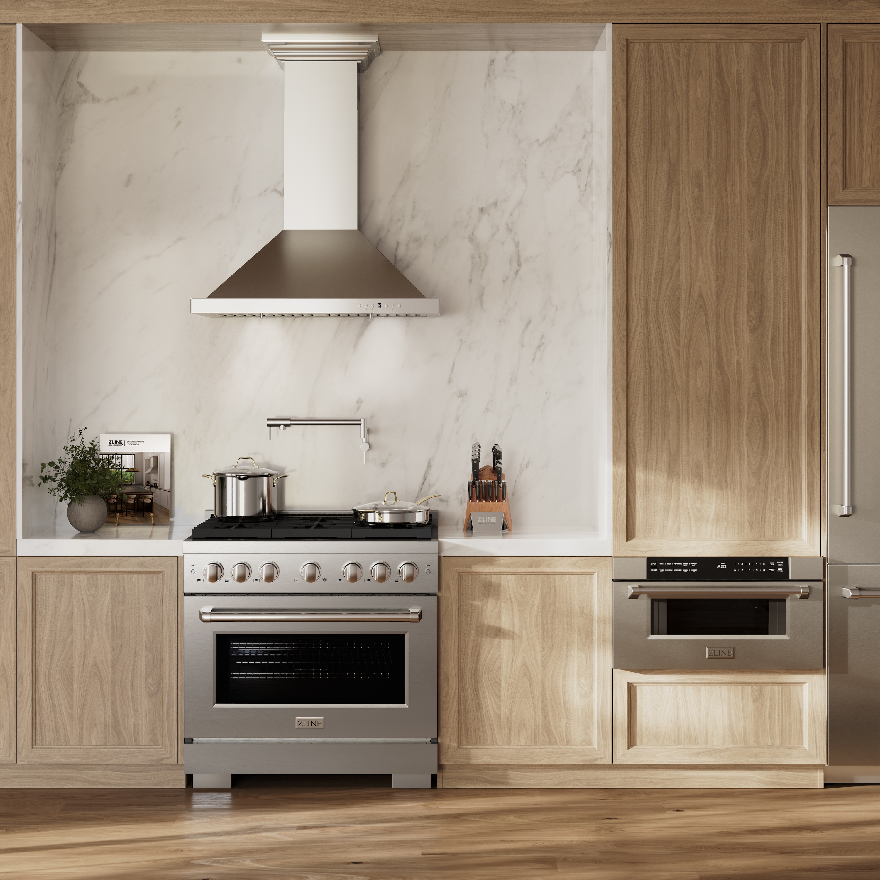 ZLINE KITCHEN & BATH SDR-BR-36 Dual-Fuel-Ranges - View #9