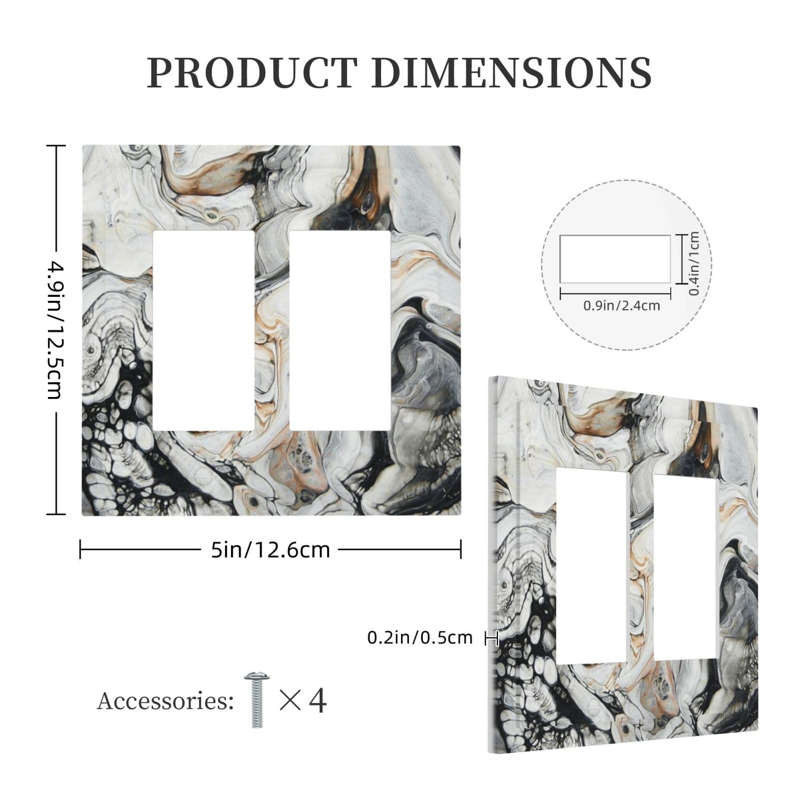 Adrinfly LAD0827D143 Electrical-Wall-Plates - View #5