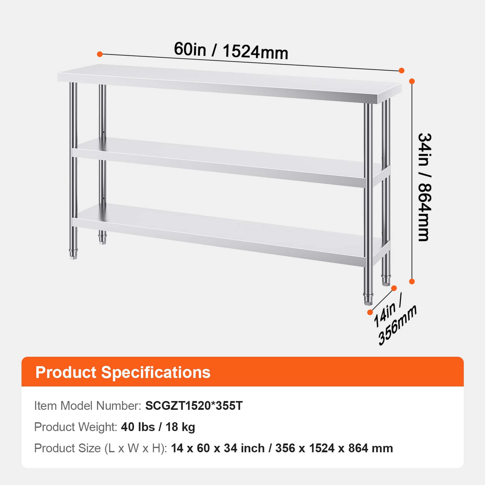 VEVOR SCCFBXGGZTSC03185V0 Kitchen-Furniture - View #7