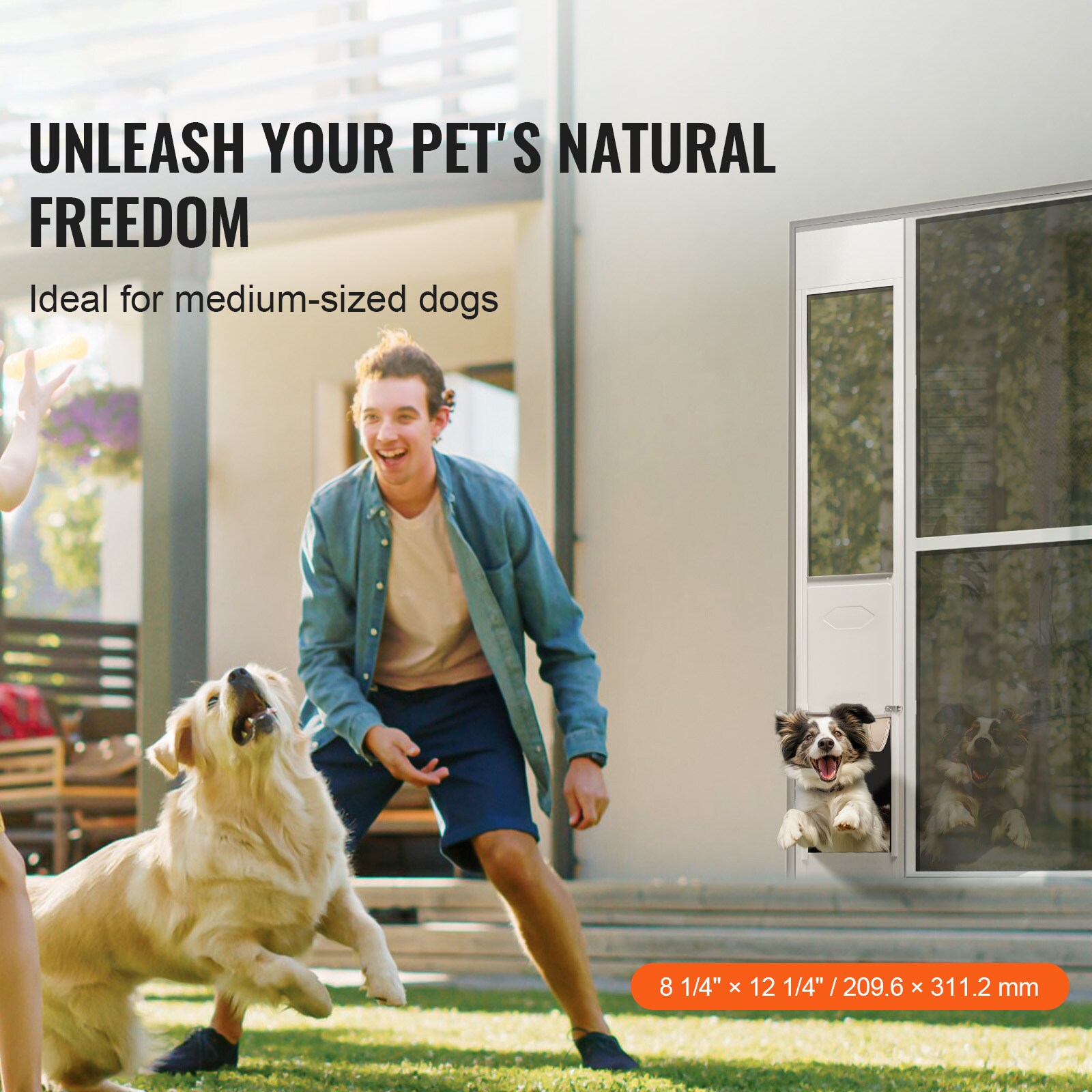 VEVOR SCHDMGMLXCKJ06358V0 Pet-Gates - View #2