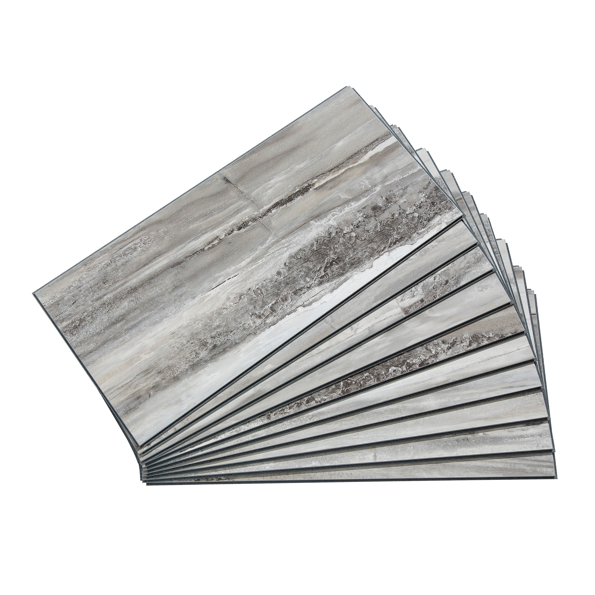PALISADE 53503 Louvre Granite 23-in x 11-in Matte PVC Stone look Standard Wall Tile ( 17.9-sq ft Carton