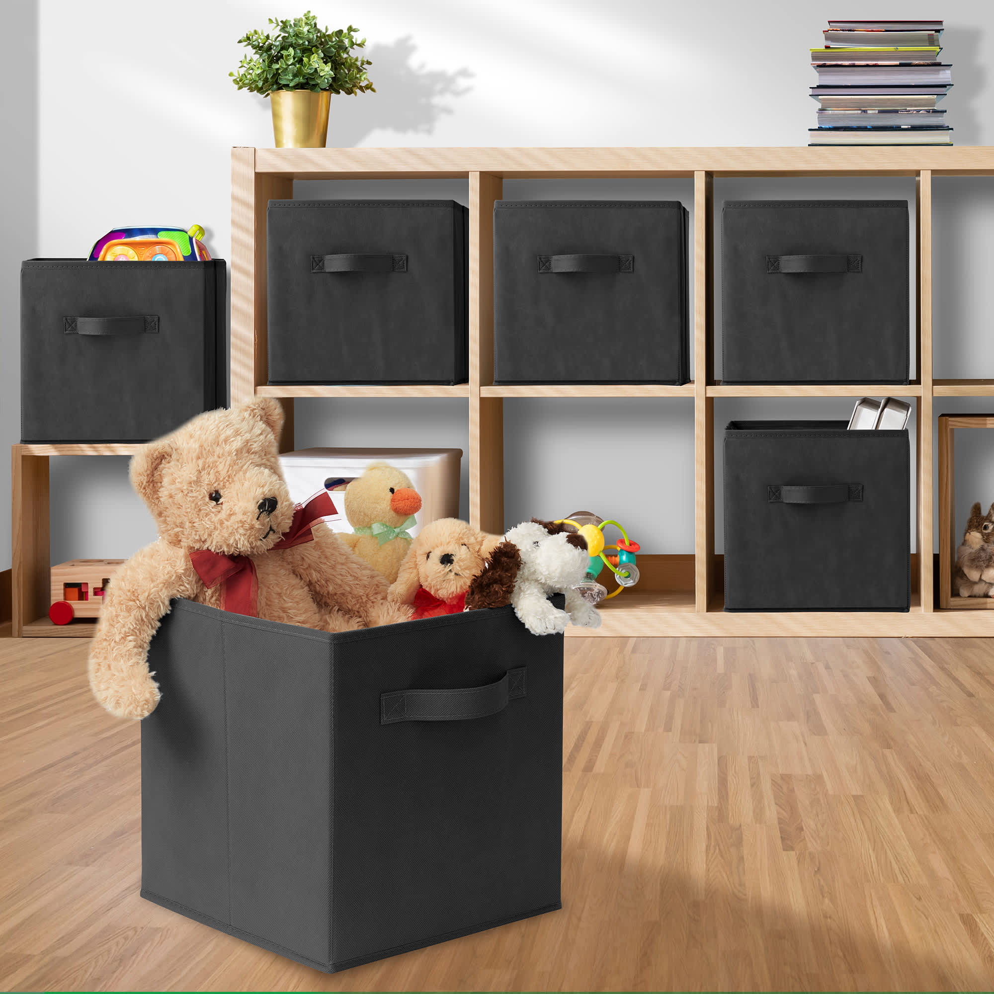 Casafield 6CC-BLK-2. Laminate-Storage-Cubes - View #5