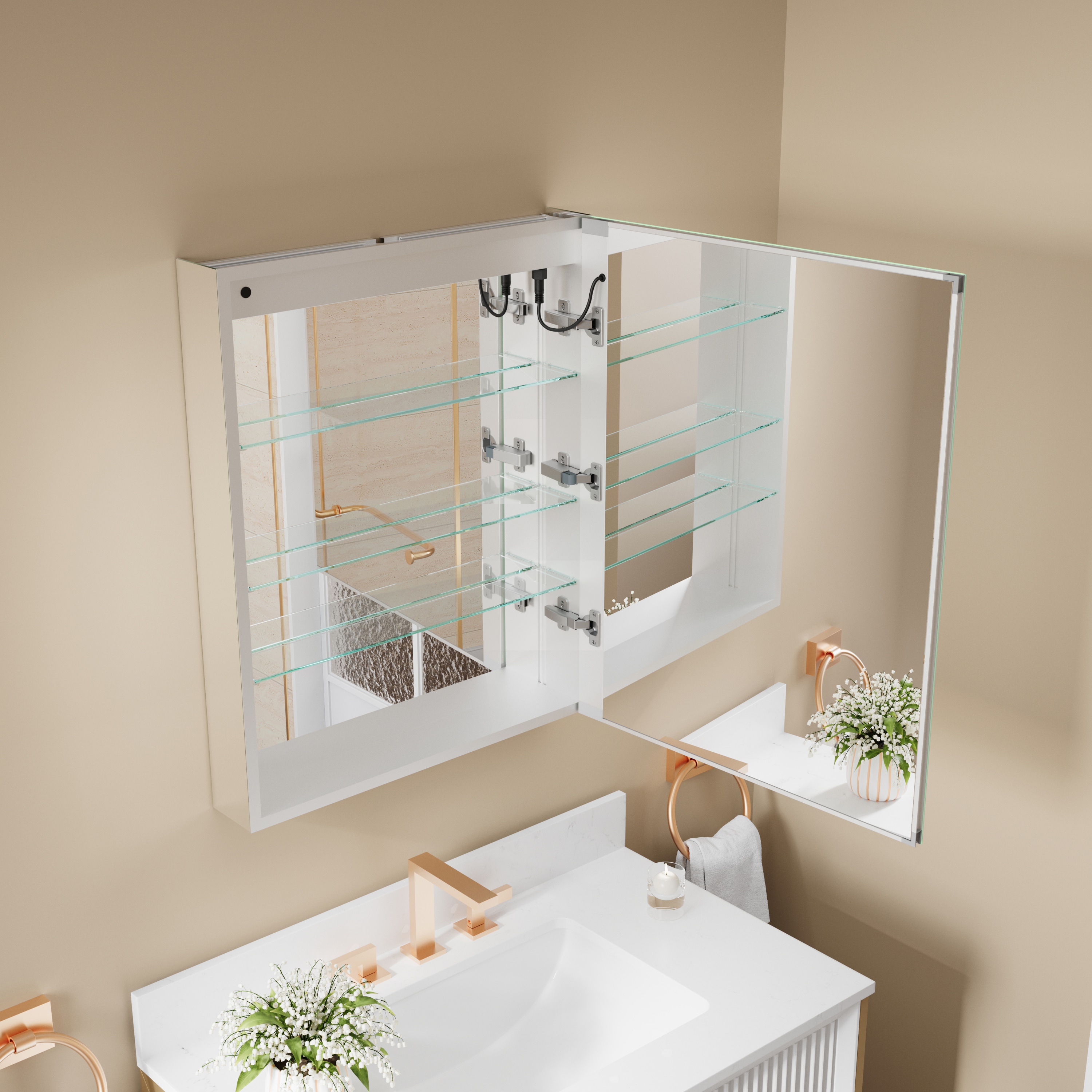 CALVON CLW42430R Bathroom-Medicine-Cabinets - View #5