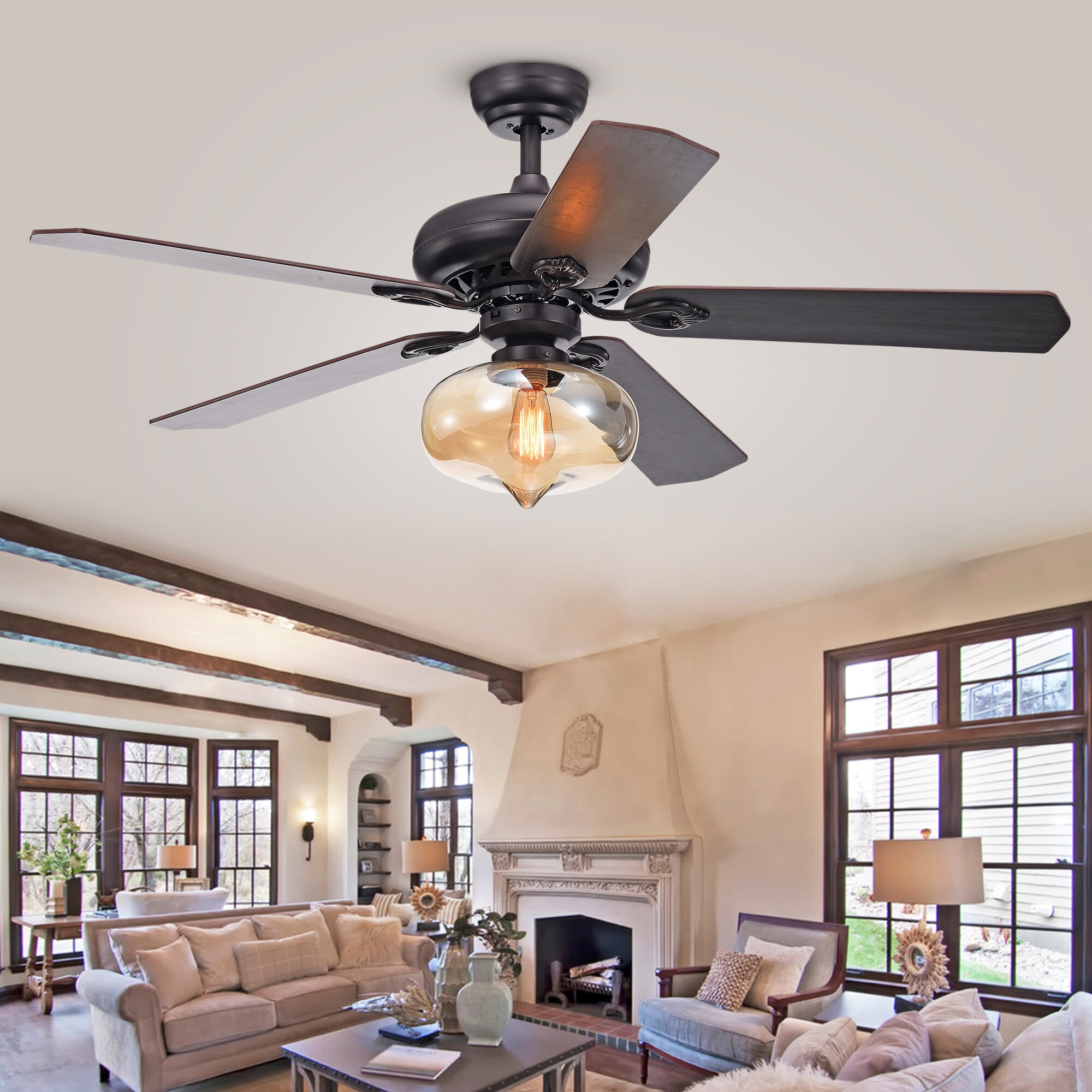 Home Accessories Inc CFL-8343REMO Ceiling-Fans - View #3