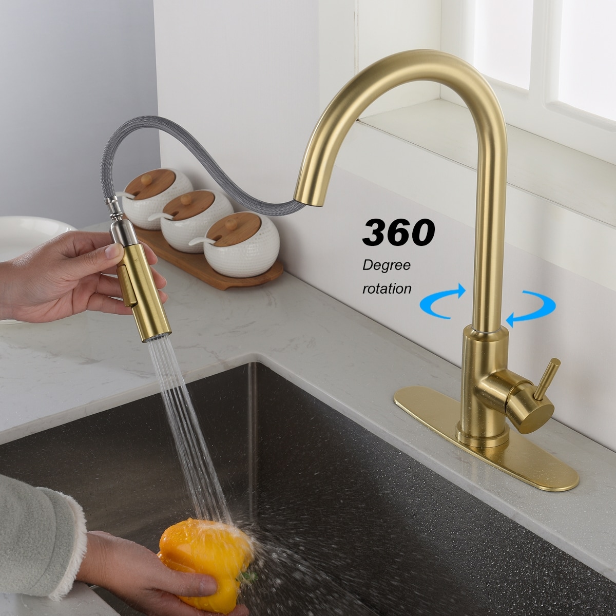 Ropilly TH9001LSJ Kitchen-Faucets - View #2