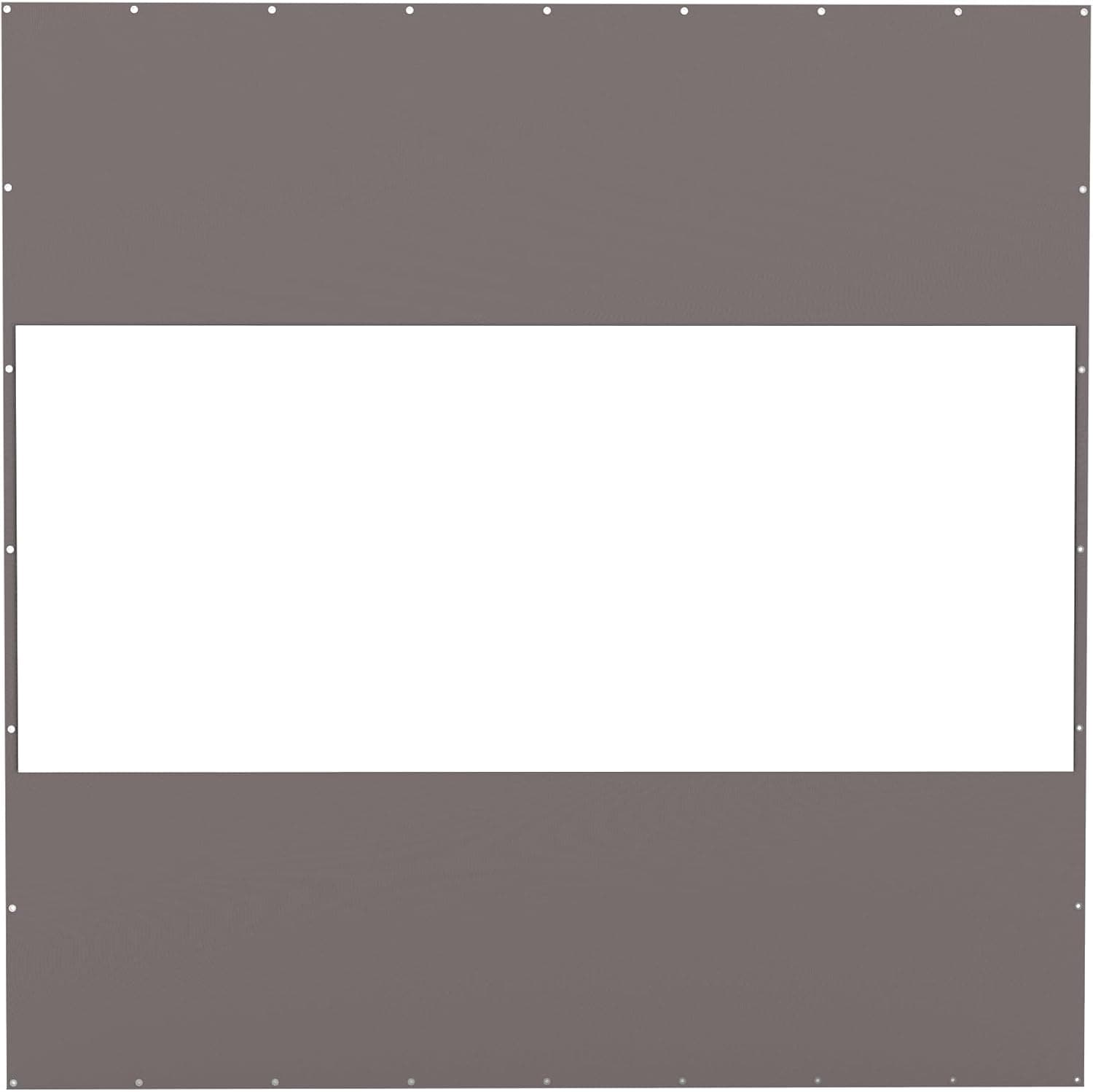 Clihome CL-FOPC238830 9.91-ft x 9.91-ft Heavy Duty Curtain Gray Gazebo curtains
