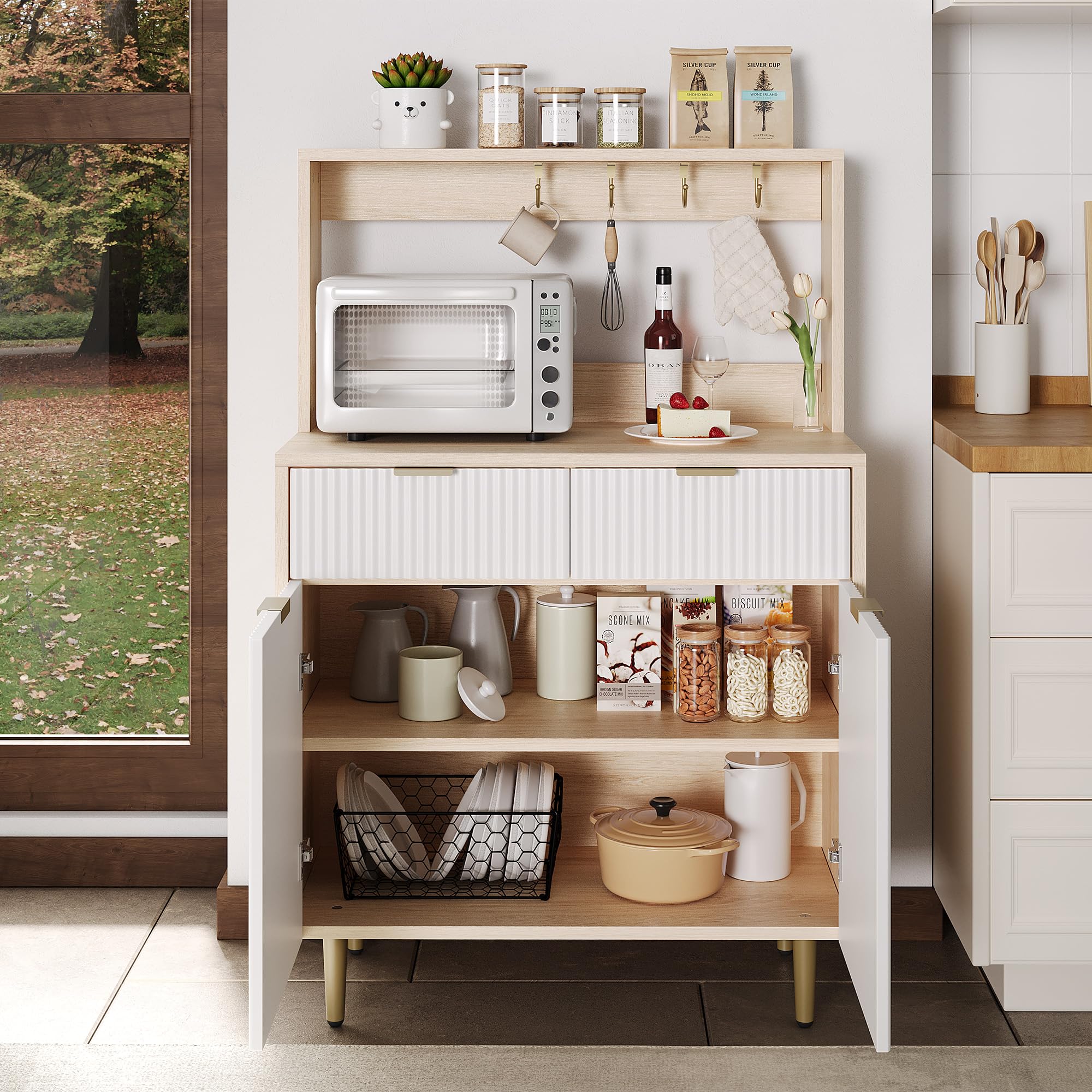 GarveeLife LEEW-PHK-33PCVTWB Cabinets-Kitchen - View #9