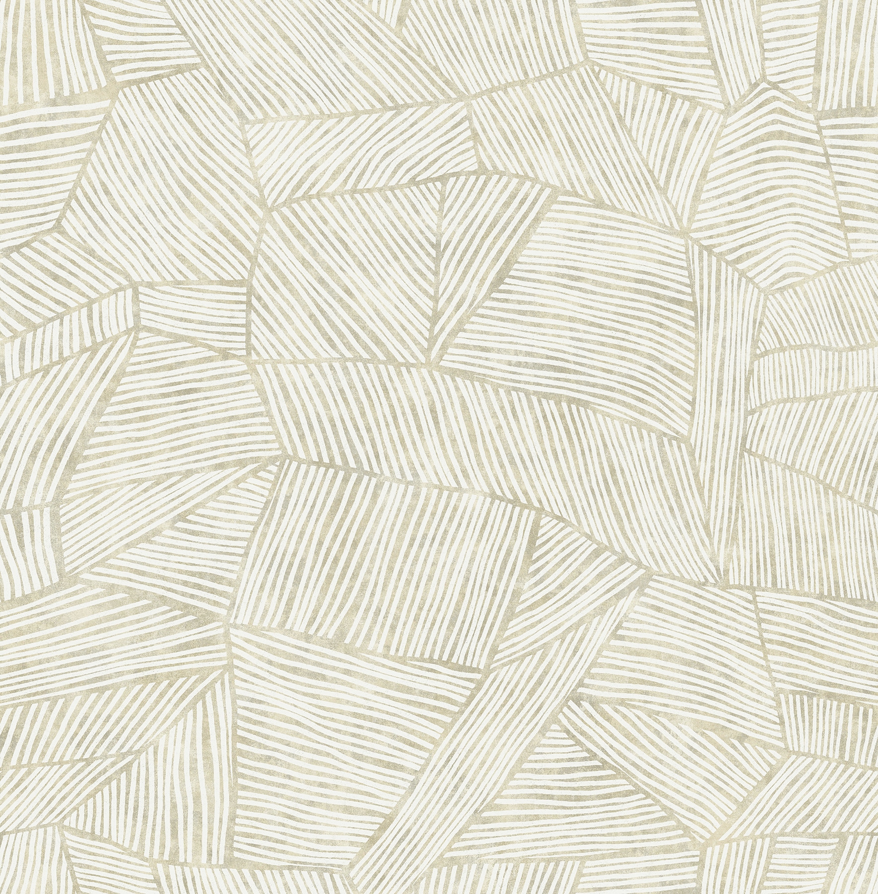 A-Street Prints 4014-26400 Seychelles 56.4-Sq. Feet Neutral Non-woven Geometric Unpasted Wallpaper