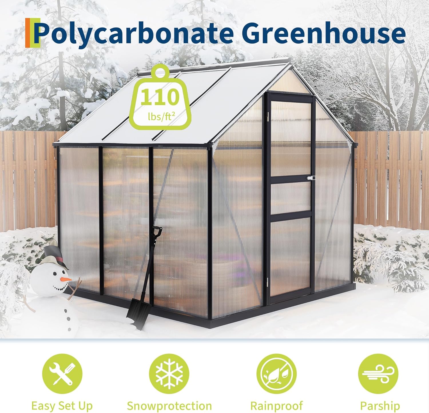 Garvee SQYPPG33GJCPF3 greenhouses - View #4