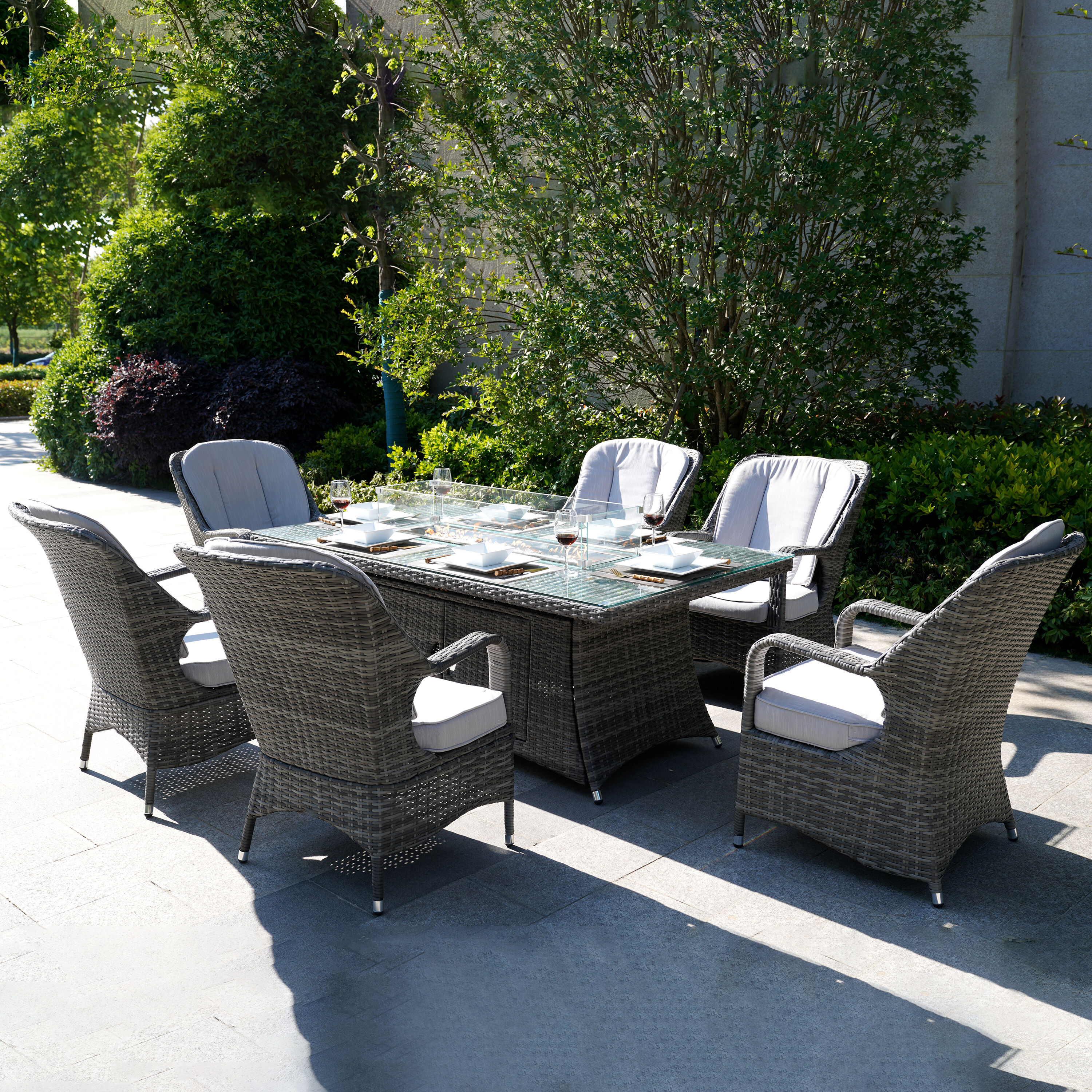 Moda Furnishings MAG-1106R-009-GR Patio-Dining-Sets - View #3