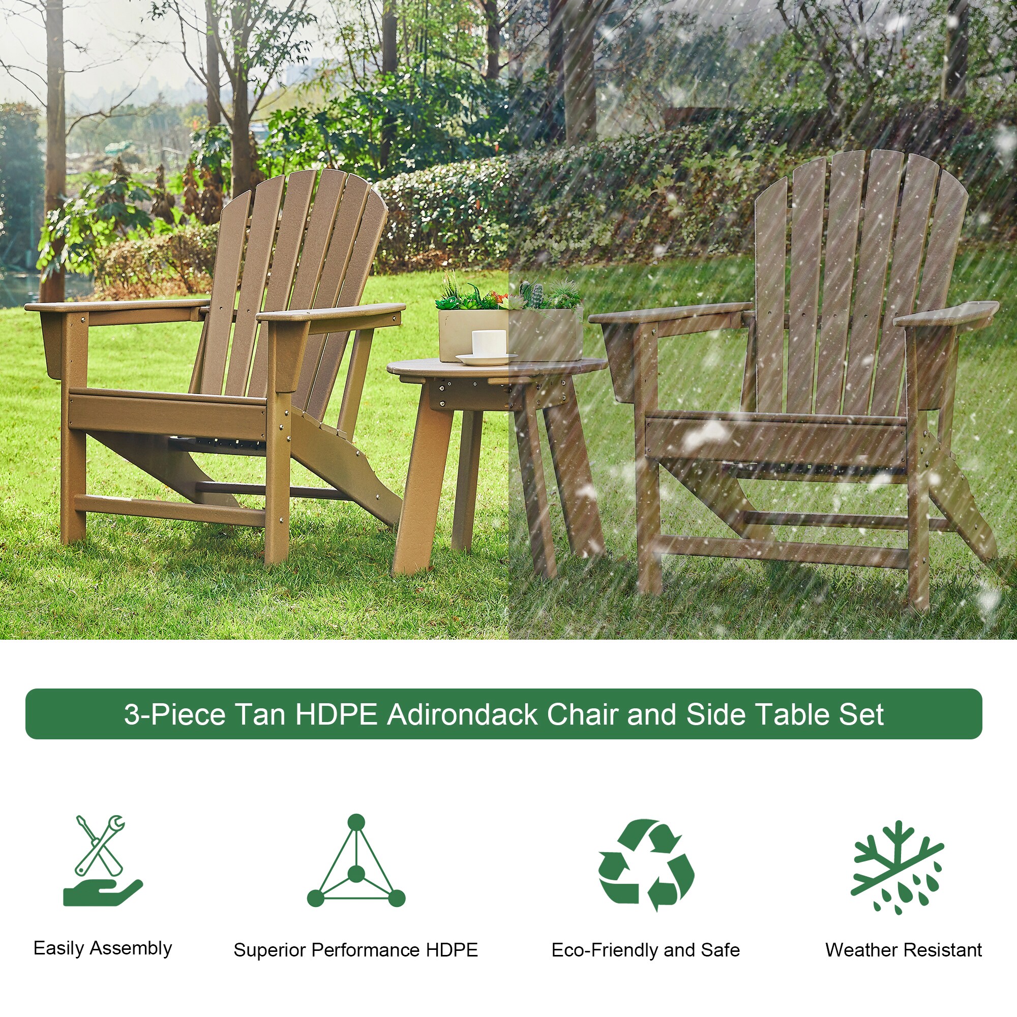 Glitzhome 2022200057 Patio-Conversation-Sets - View #5