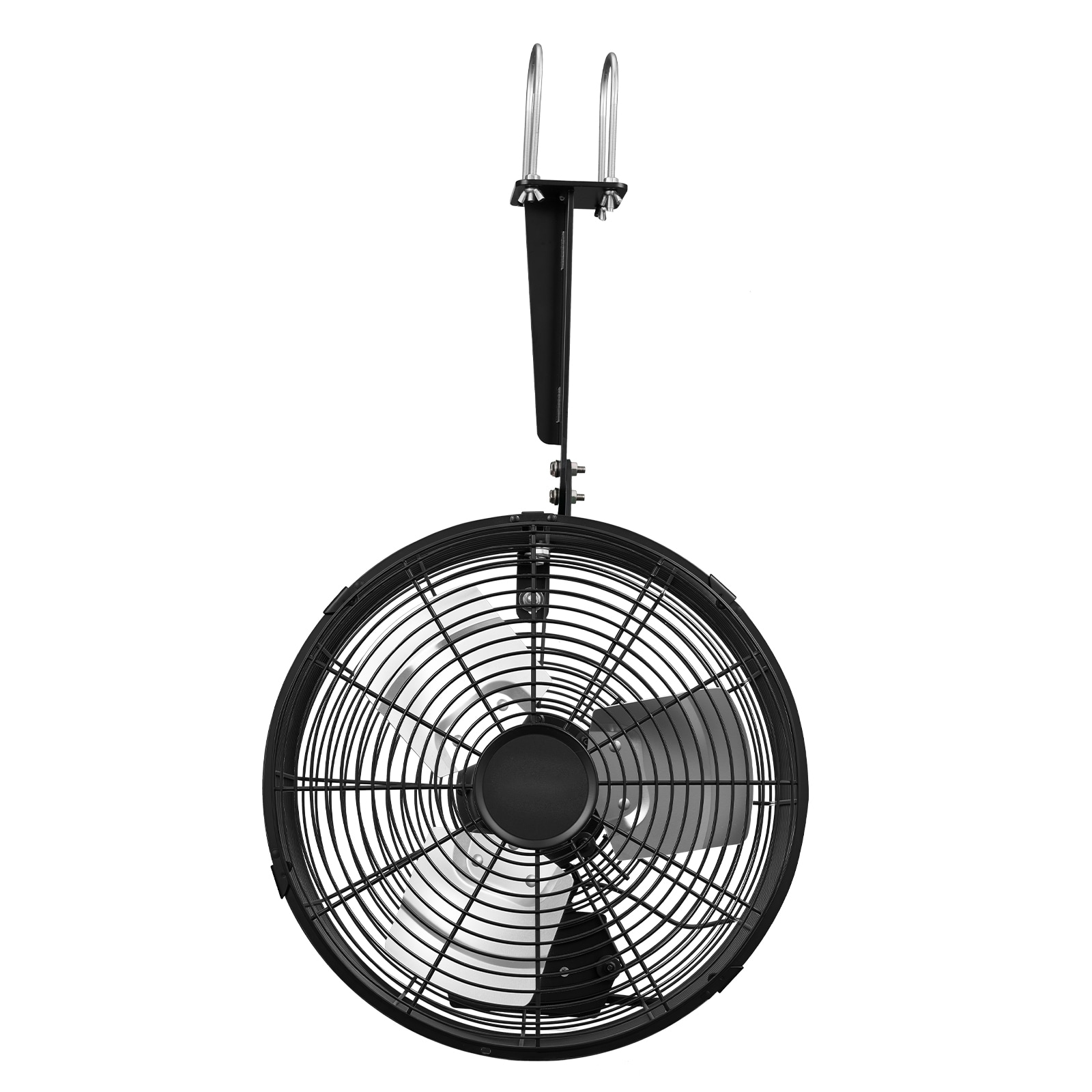 VEVOR Greenhouse Air Circulation Fan 1800 CFM Powerful Air Circulator Electric Fan 10 Speeds 3 Switchable Modes LCD Control Ceiling Wall Mount Fast Ventilation for Greenhouse Patio Garage