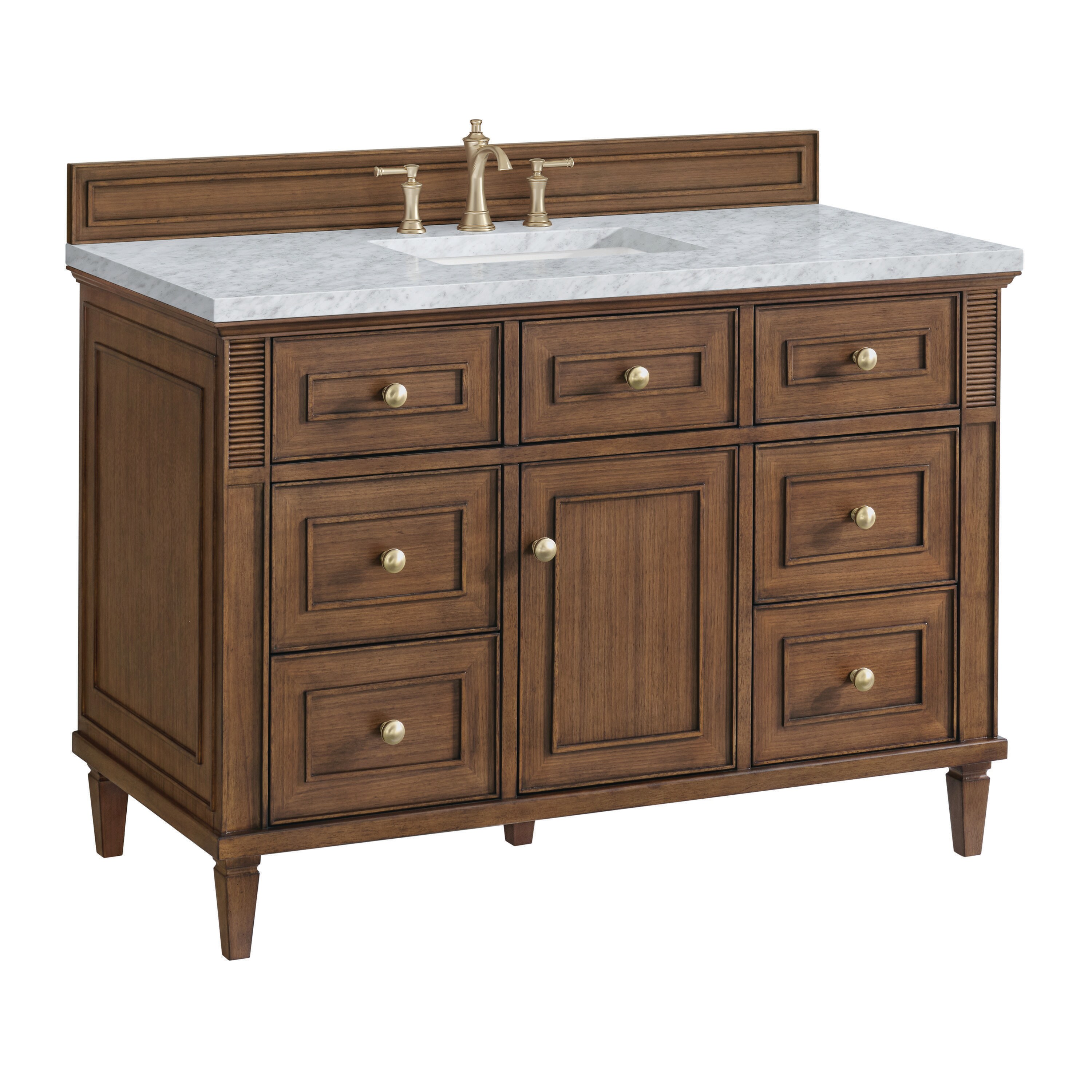 James Martin Vanities 424-V48-WLT-3CAR Bath-Vanity-Combo - View #6