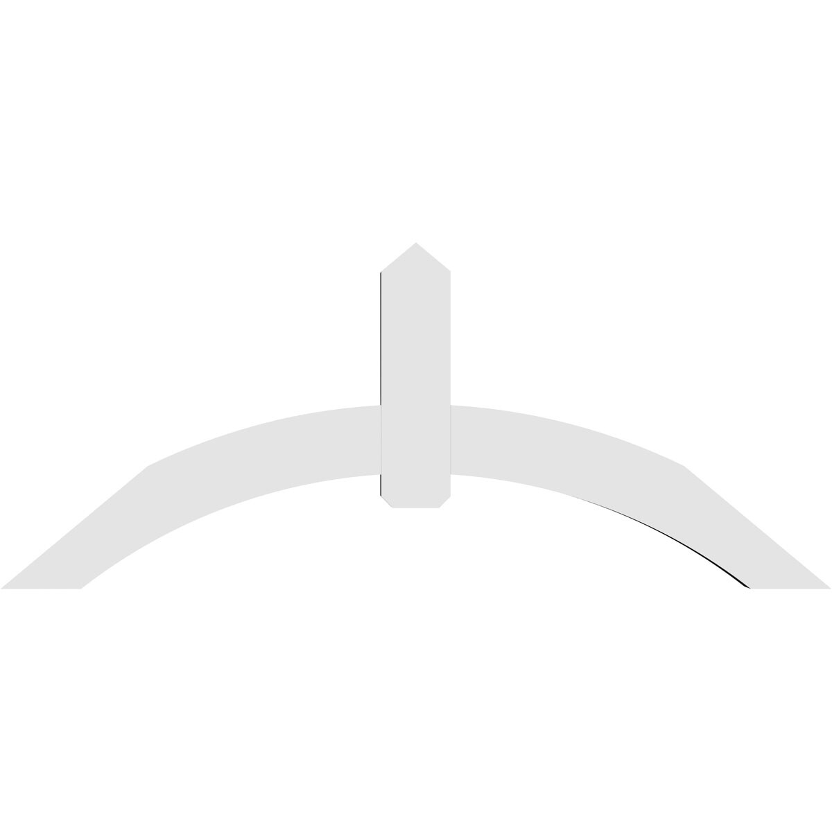 Ekena Millwork GBP072X30X0406ARC00 Exterior-Brackets-Braces - View #4