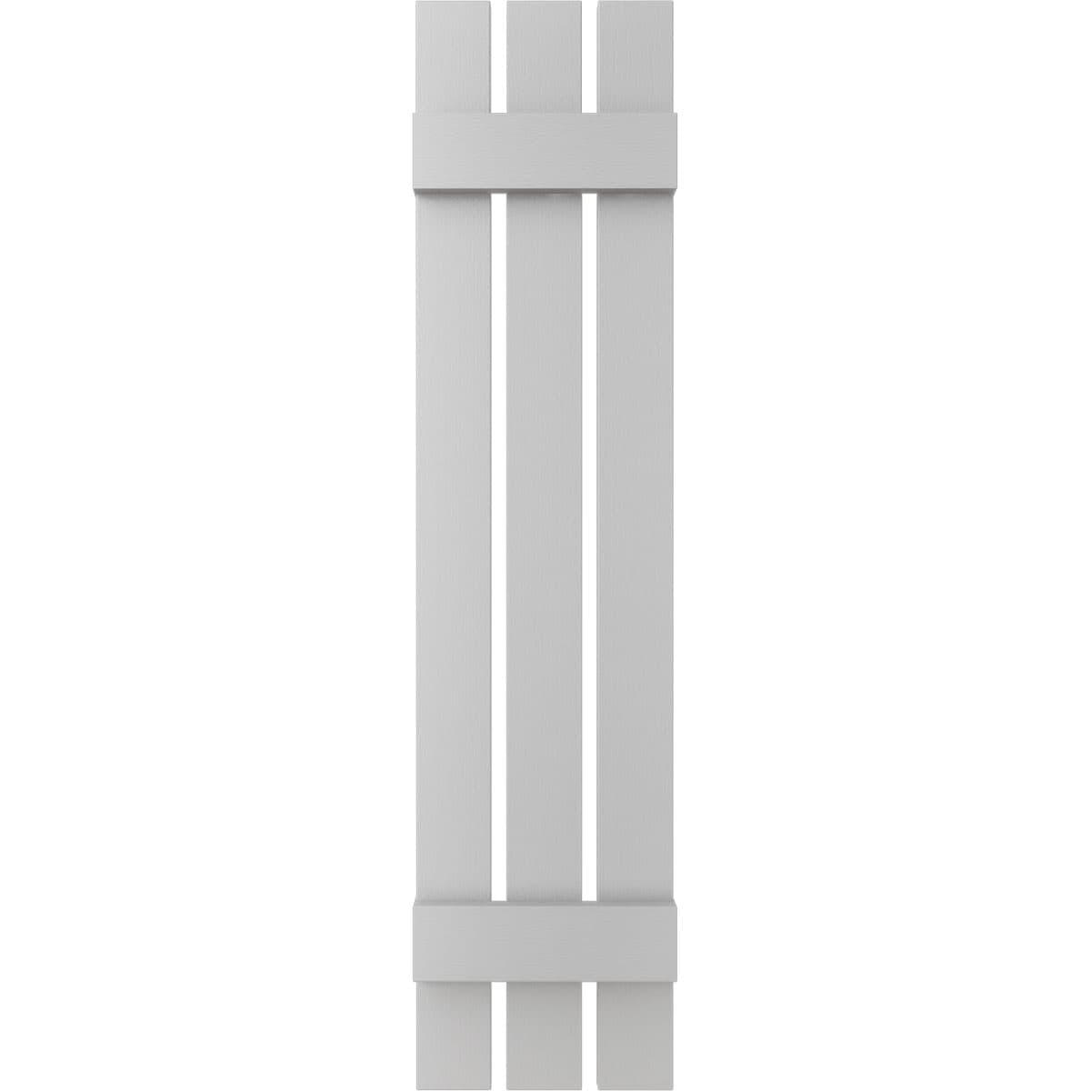 Ekena Millwork LS3C12X02600PG 12-in W x 26-in H Paintable Paintable/Stainable Board and batten Spaced Exterior Shutters ( 2 -Pack )