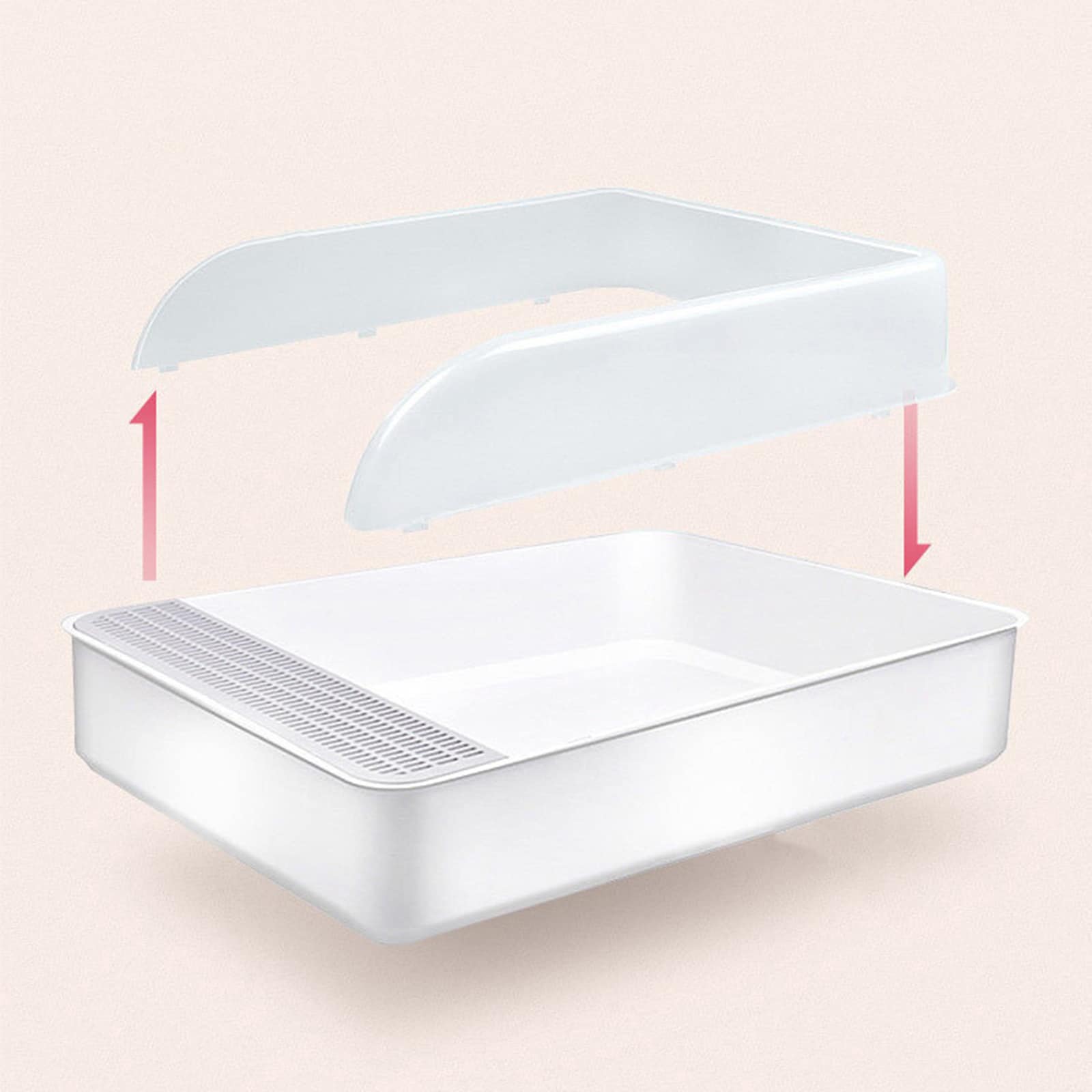 LIVIZA GIJ-PH-002GY Cat-Litter-Box - View #3