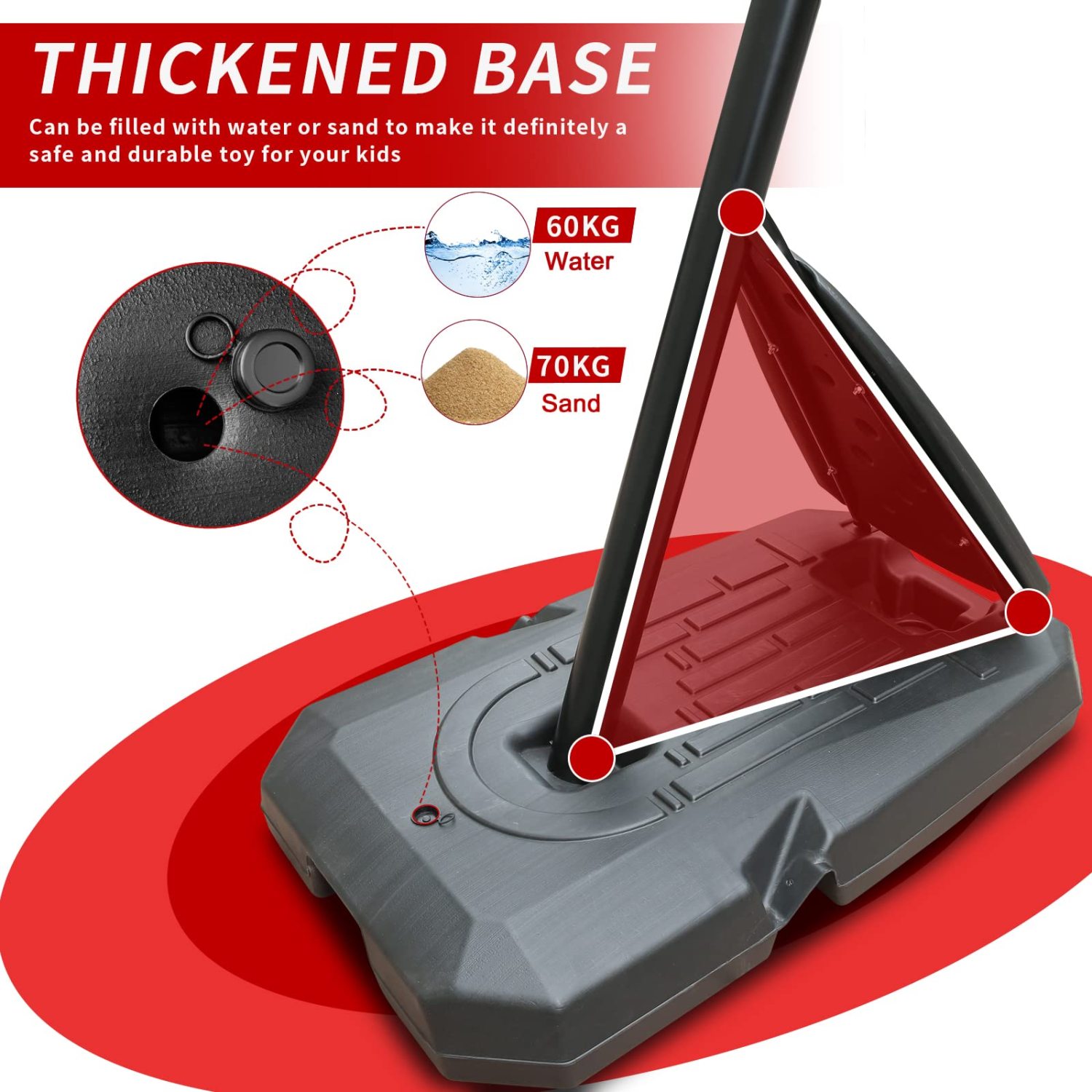 Streamdale Furniture W2031127626 Basketball-System - View #5