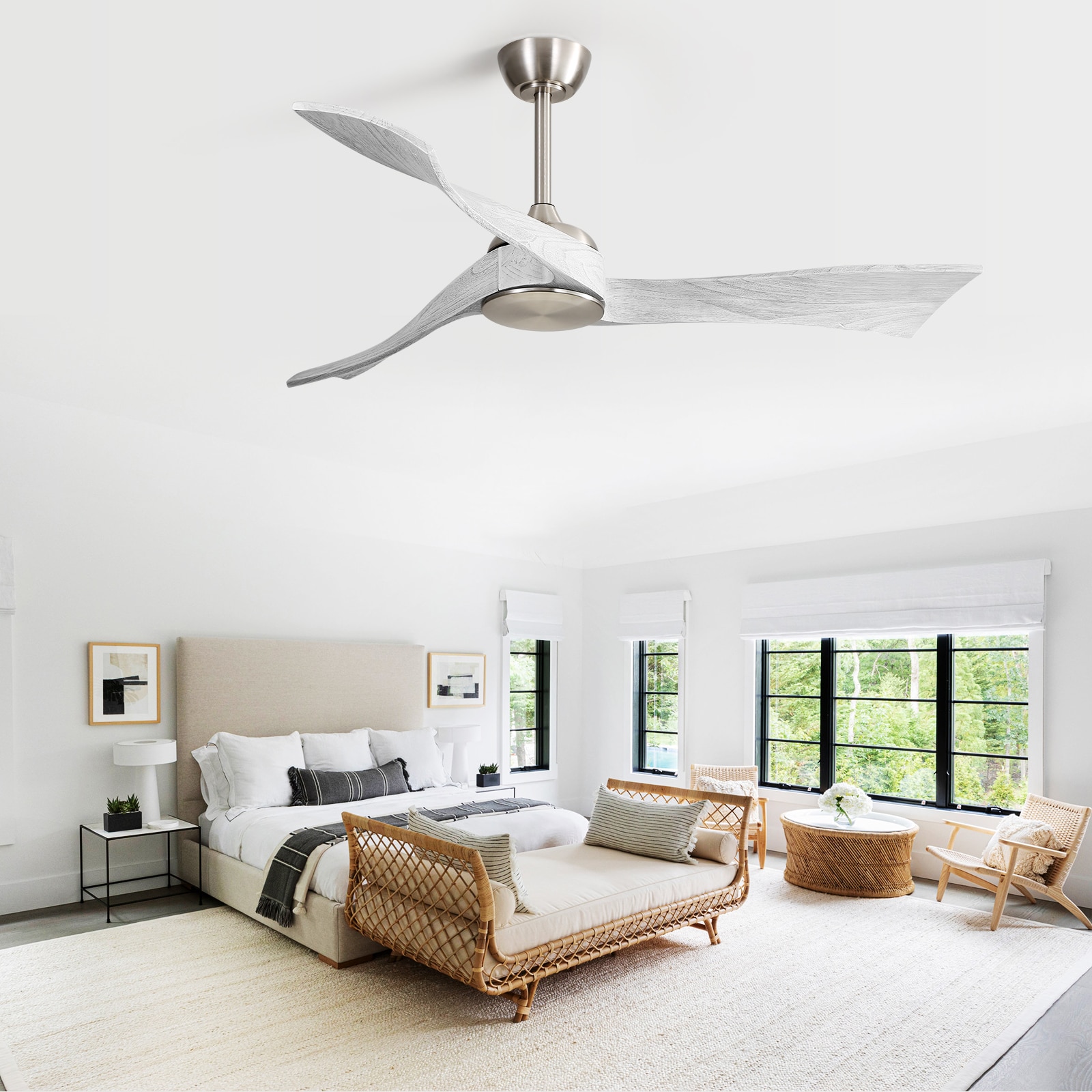 Sofucor L-52K012-BN-WDHMW60W Ceiling-Fans - View #3