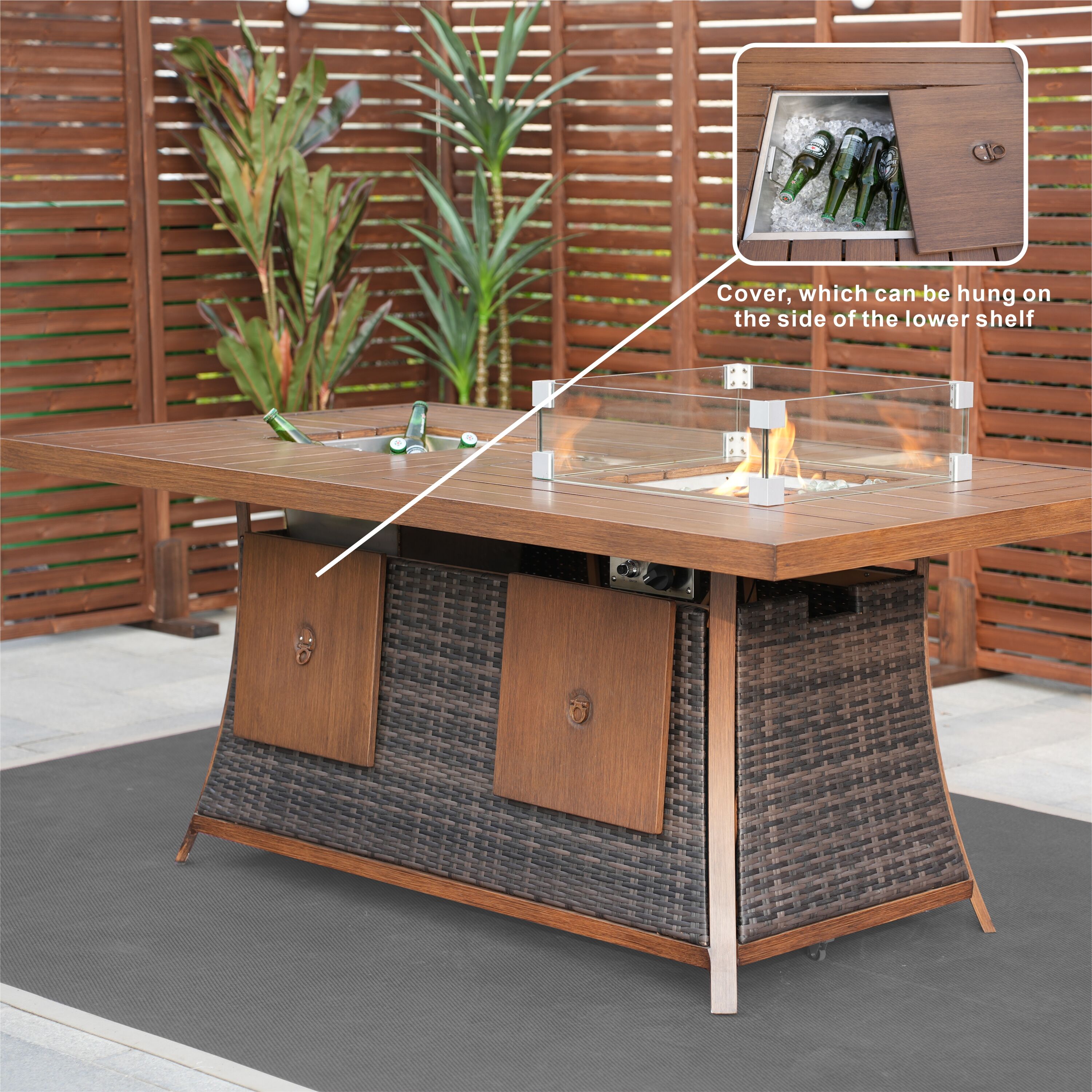 Direct Wicker DWG-N1106FI-BR-T Patio-Conversation-Sets - View #5