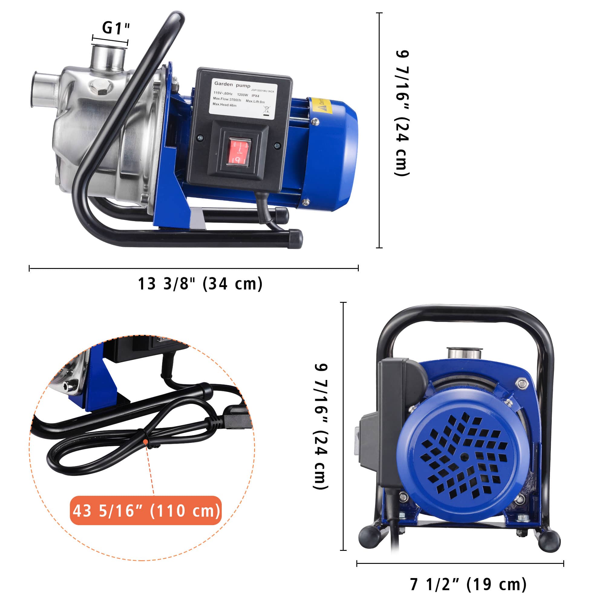Yescom 37PUM012-1200W-03-LO pumps - View #7