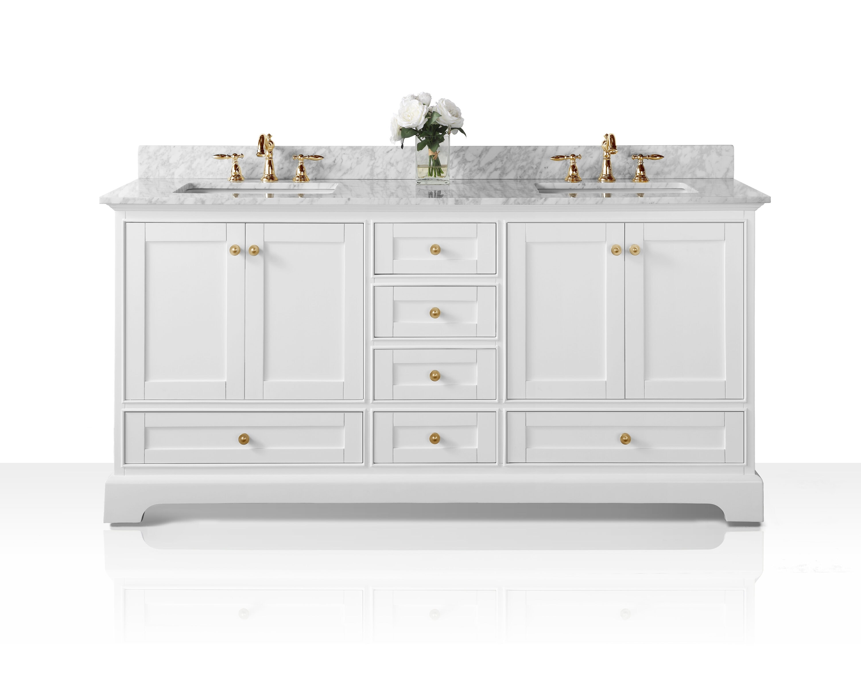 Ancerre Designs VTSAUDREY72WCWGD Bath-Vanity-Combo - View #3