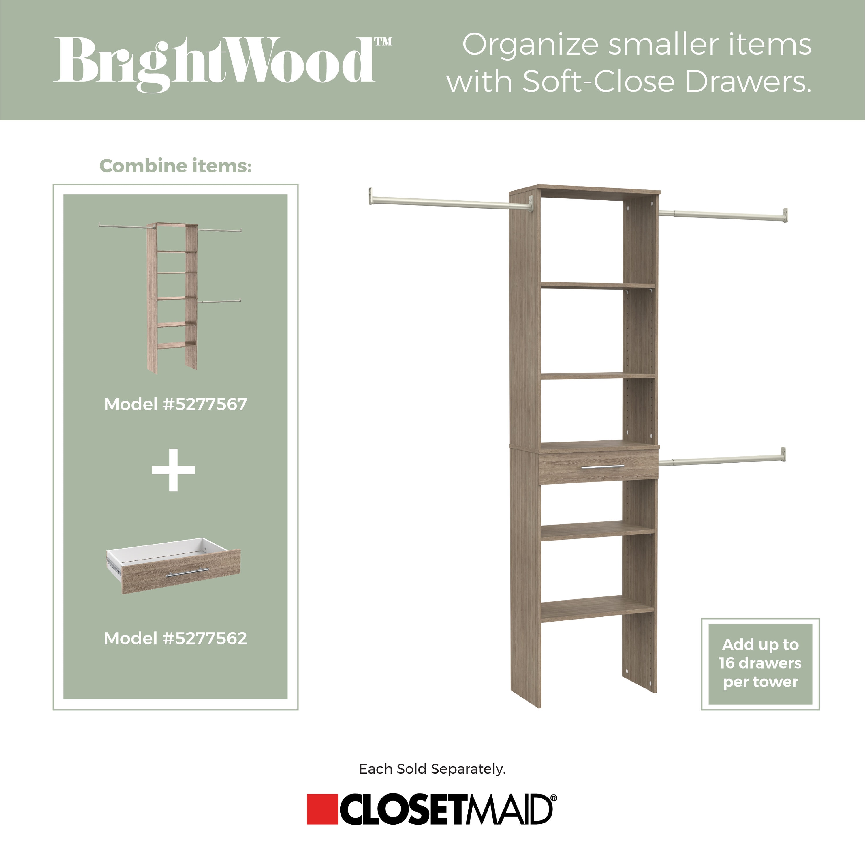 ClosetMaid 10000-02638 Wood-Closet-Kits - View #12