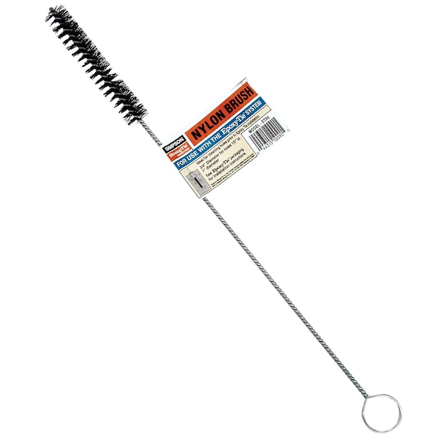 Simpson Strong-Tie ETB 3/4-in x 16-in Nylon Hole-Cleaning Brush in the  Epoxy Brushes department at