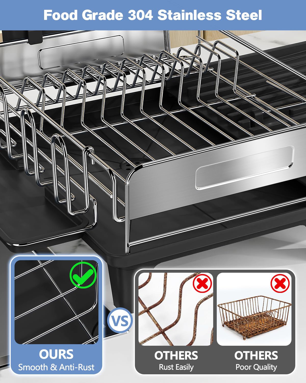 Afoxsos LAF0228T13 Dish-Racks-Trays - View #5