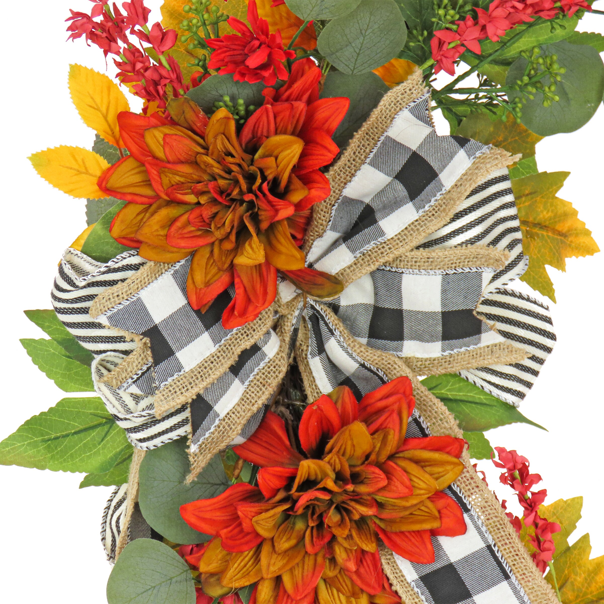 National Tree Company RAHV-0AW060751A Artificial-Thanksgiving-Wreaths - View #3