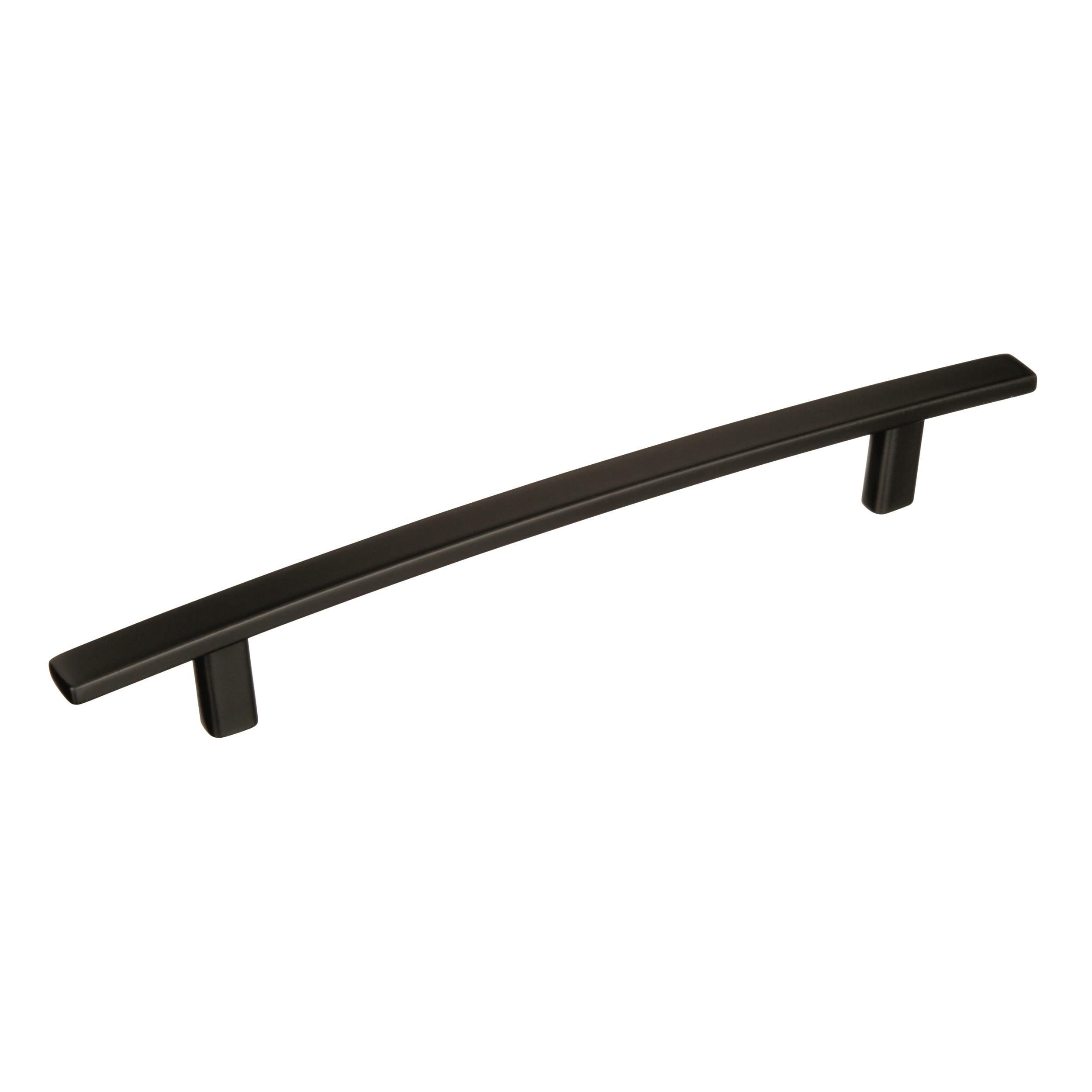 Amerock BP26204BBR Cyprus 6-5/16-in , 160mm Center to Center Black Bronze Arch Handle