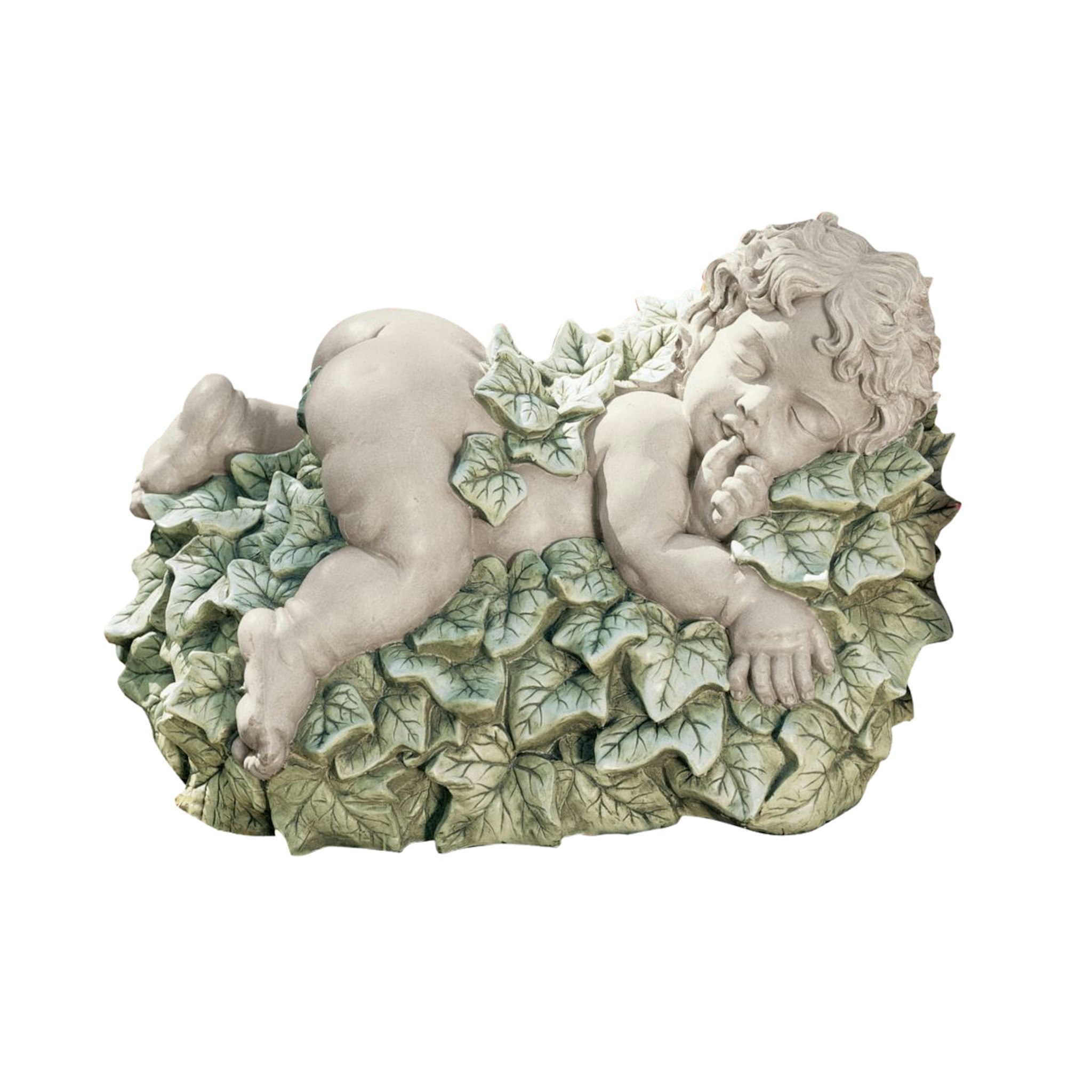 Design Toscano NG30288 9.5-in H x 15-in W Angels and Cherubs Garden Statue