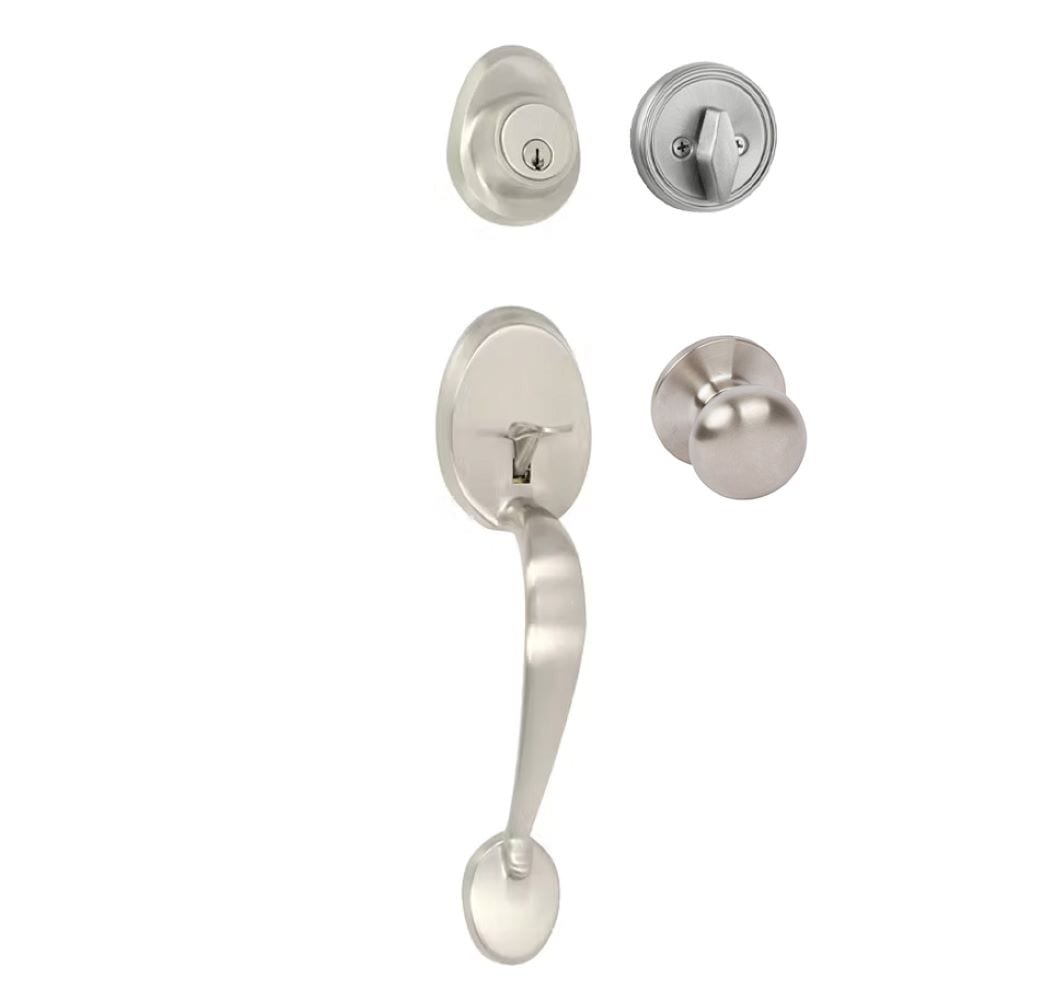 Delaney Hardware D40700 Delaney Tralee Tuscany Bronze Single-Cylinder Deadbolt Entry Door Handleset Knob
