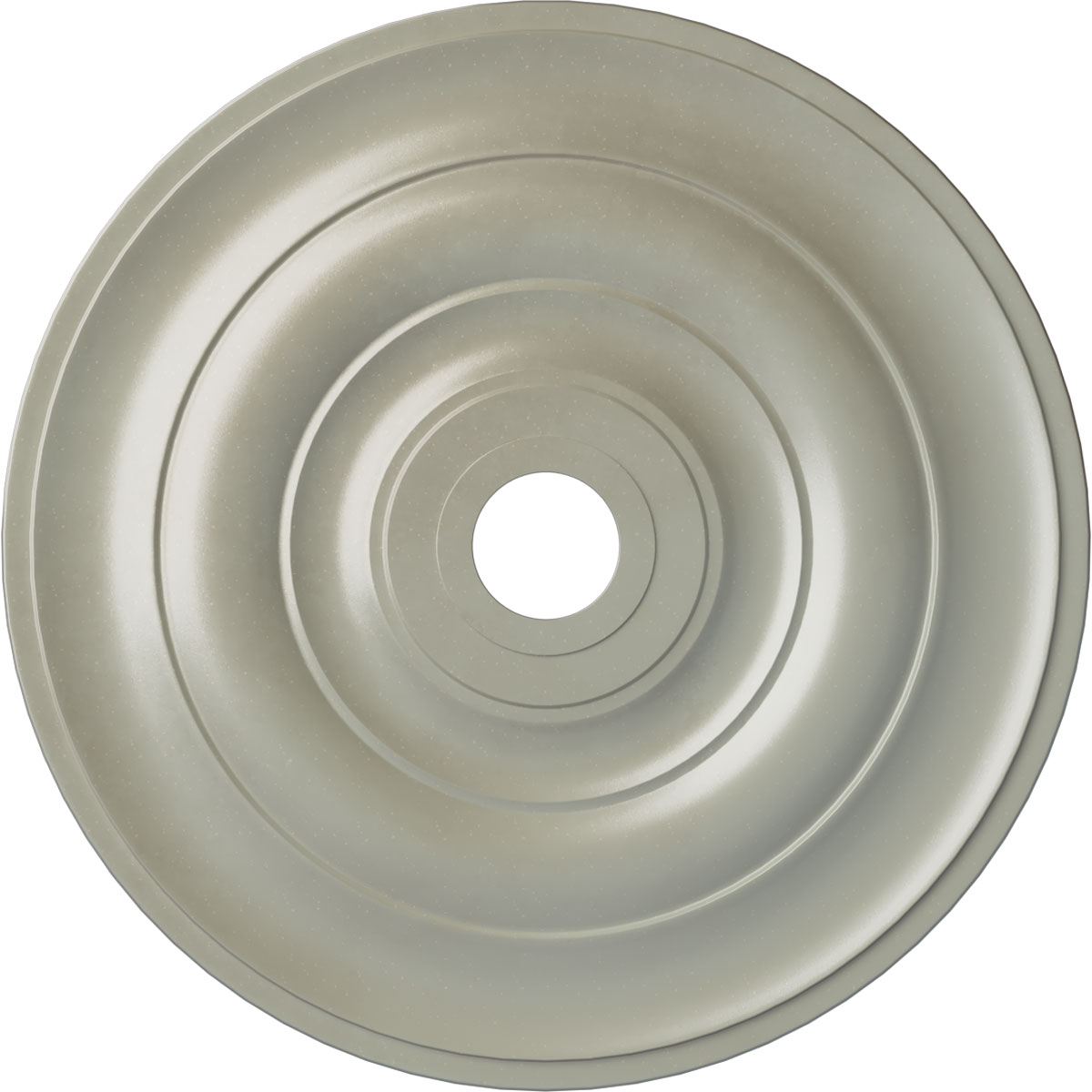 Ekena Millwork CM26JEFCS Jefferson 26.5-in W x 26.5-in L Painted Flash Copper Polyurethane Whole Ceiling Medallion
