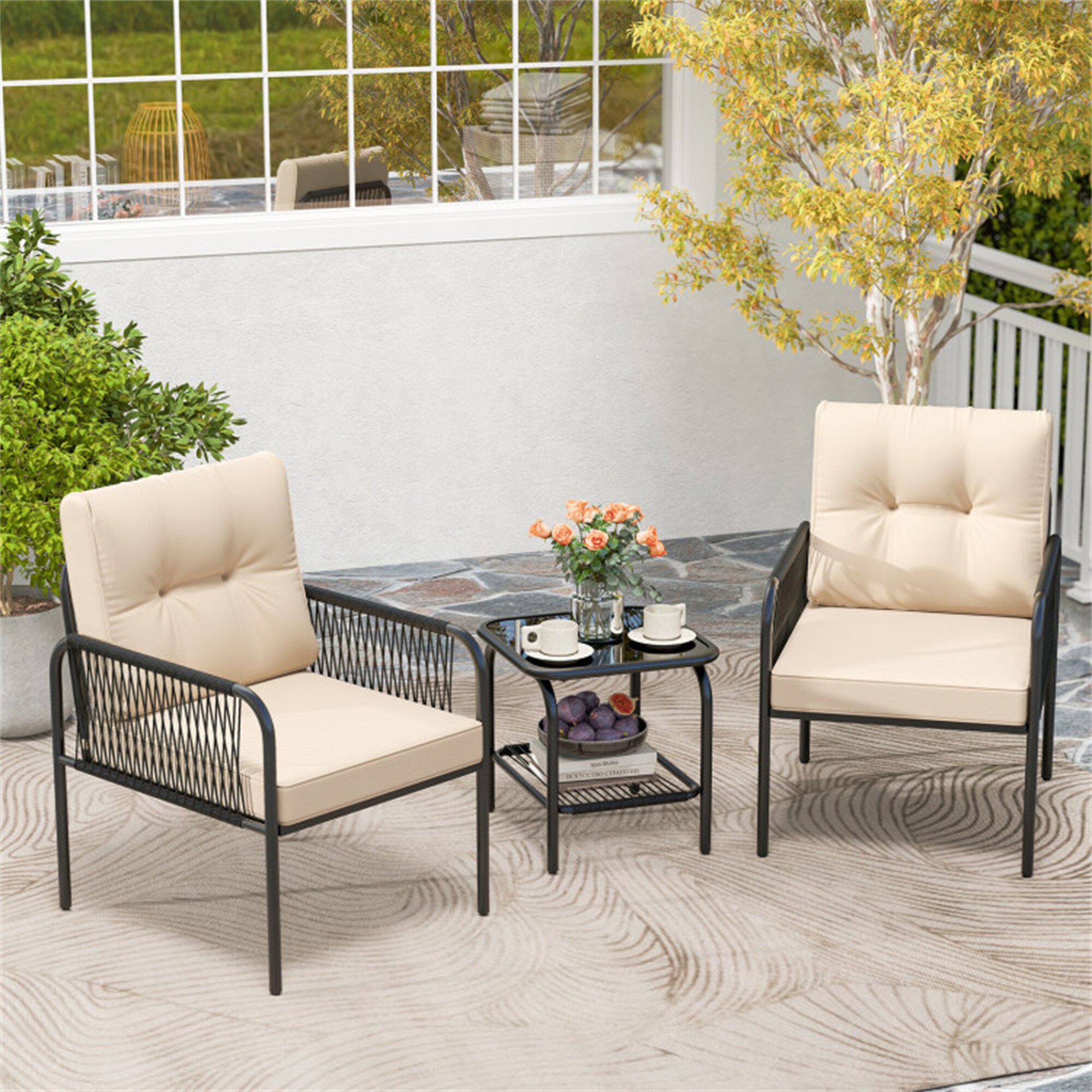 BABOOM BOM-12178BE-CO Patio-Conversation-Sets - View #4