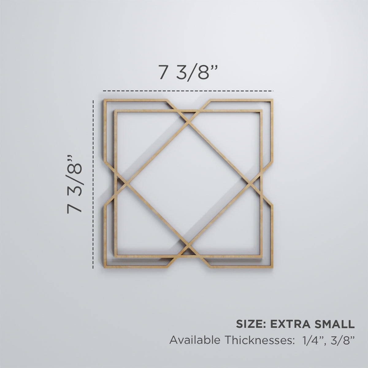 Ekena Millwork WALW08X08X0250KWAAL Wall-Panels - View #2