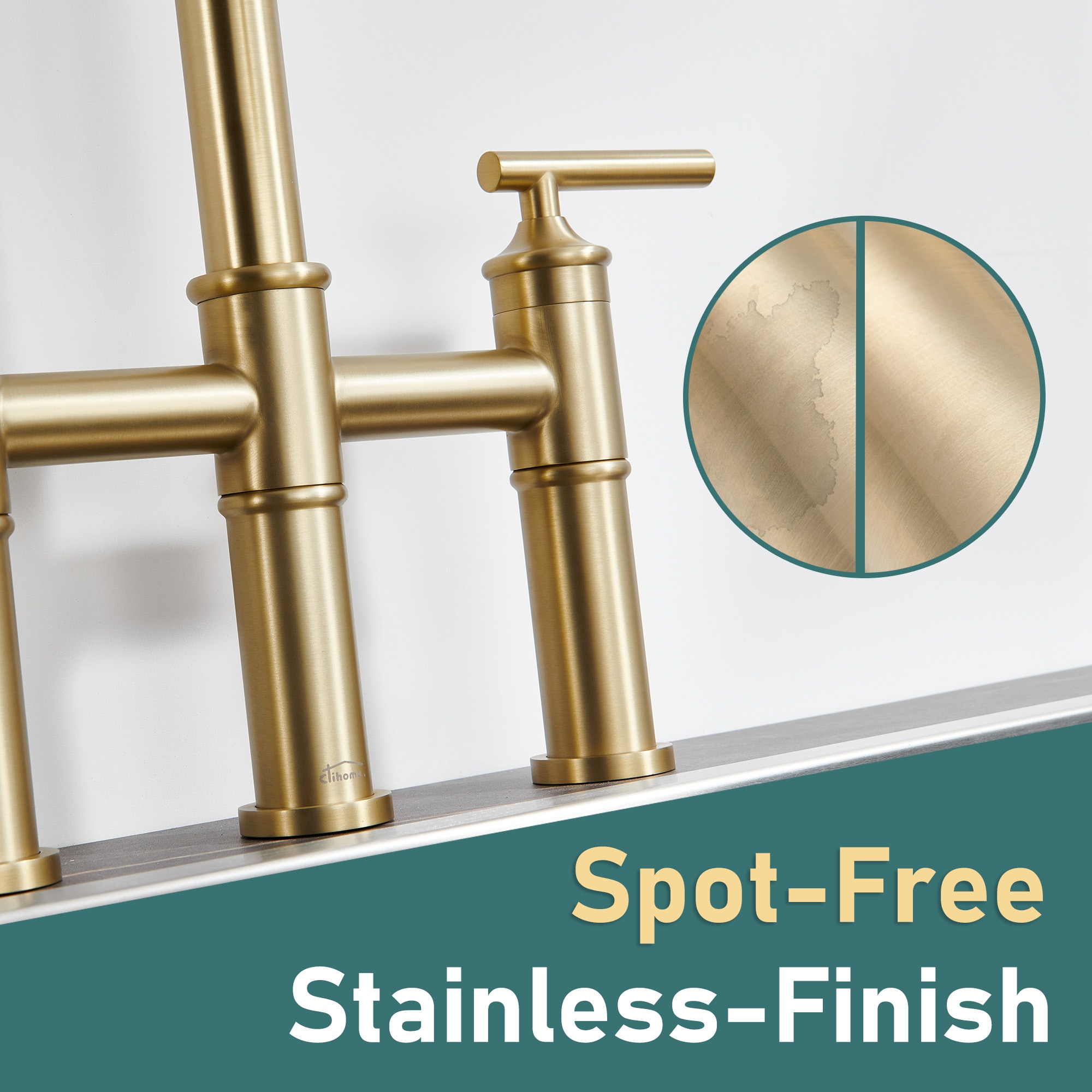 Mondawe MD-D45-BN Kitchen-Faucets - View #5