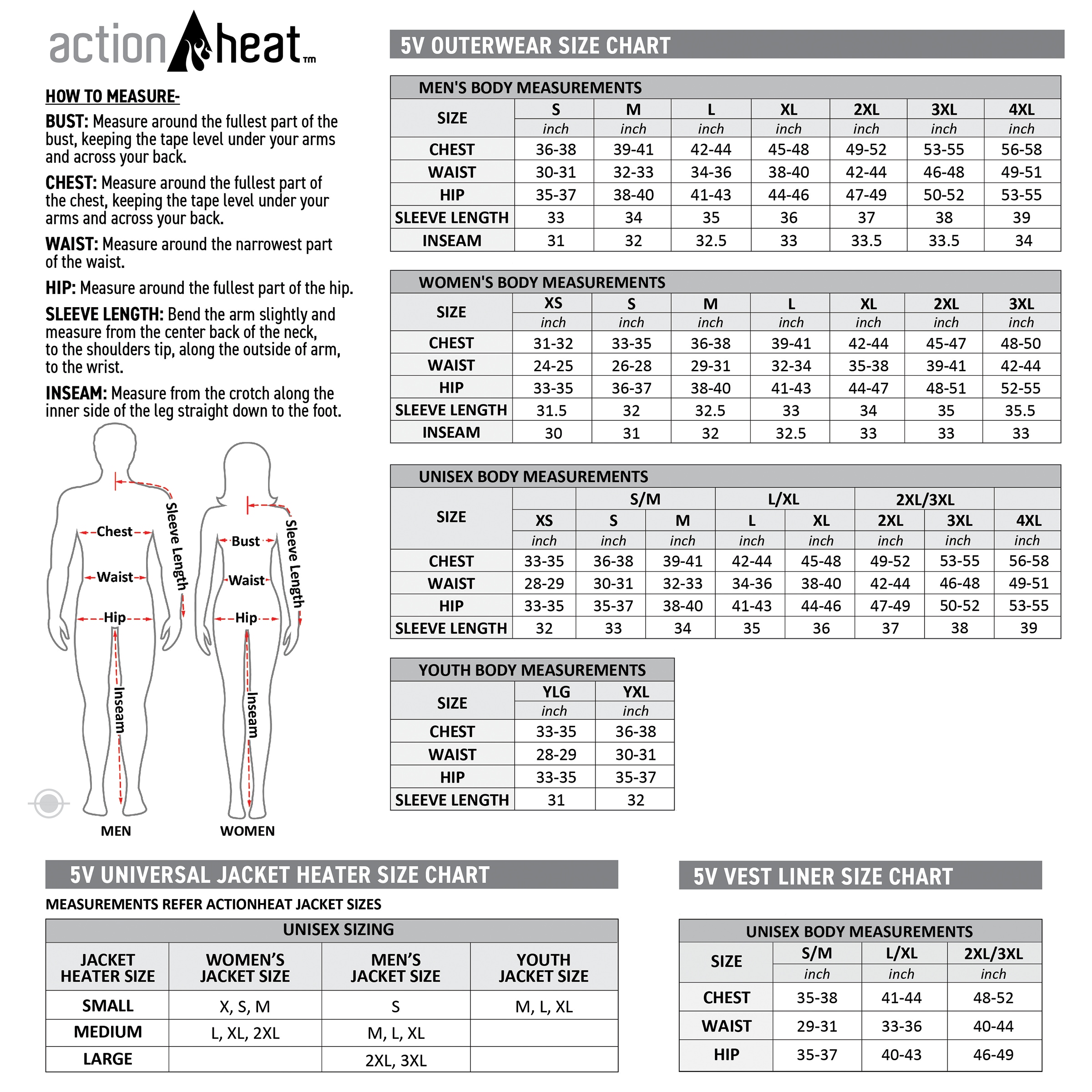 ActionHeat AH-BLT-5V-01-S Tops-Shirts - View #8