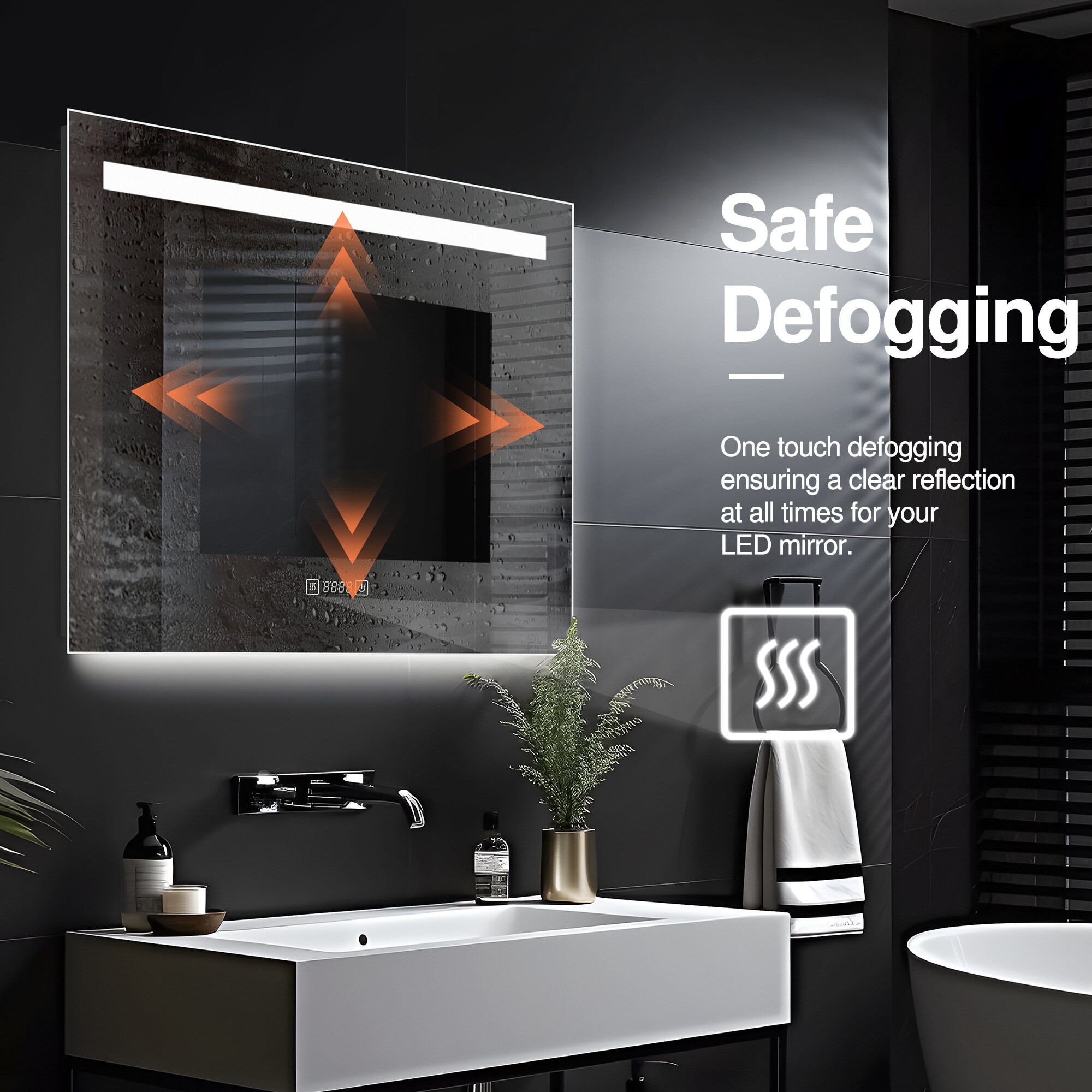 Dovelina LS-23120412 Framed-Bath-Mirrors - View #7