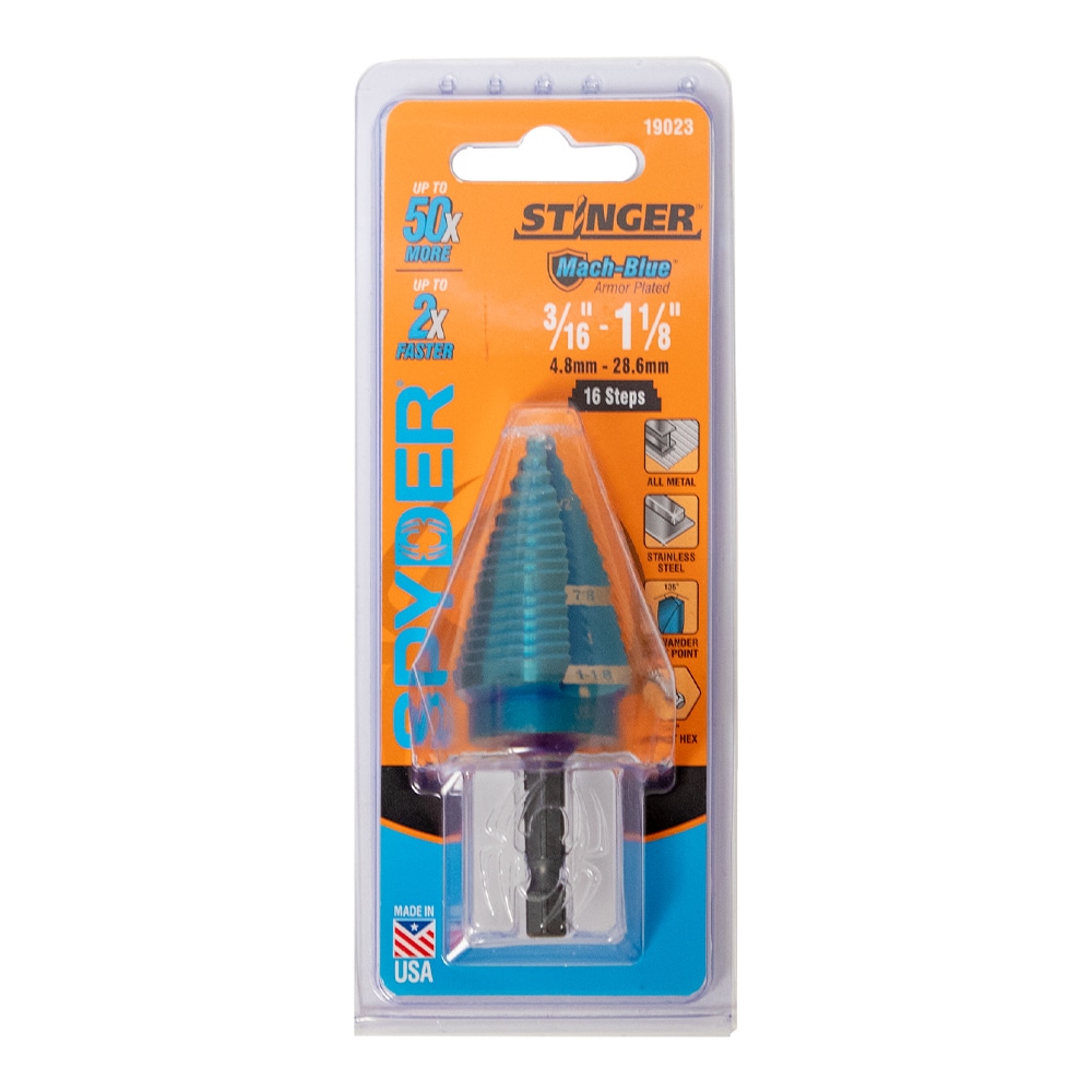 Spyder 19023 Metal-Step-Drill-Bits - View #8