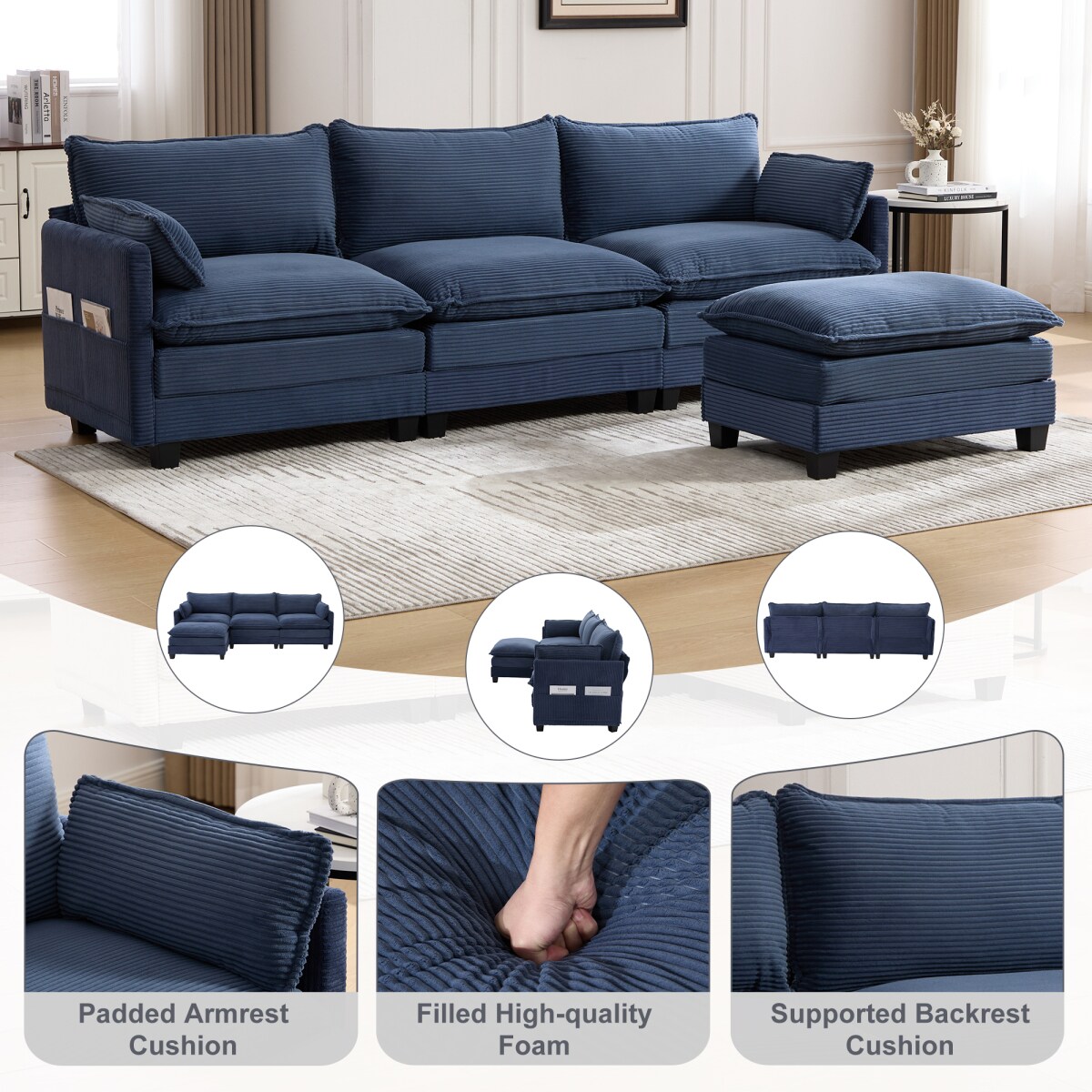 Streamdale Furniture W1568S00261 Sofas-Loveseats - View #4
