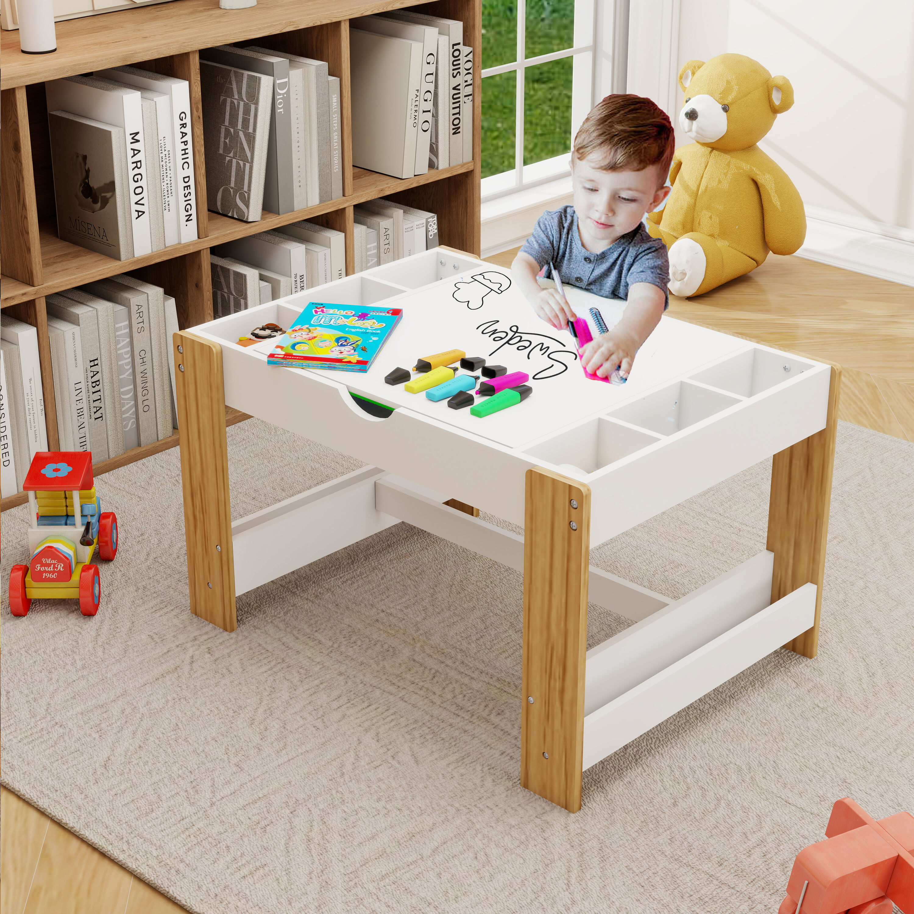 LOVMOR SF-H-W282P182331 Kids-Play-Tables - View #4