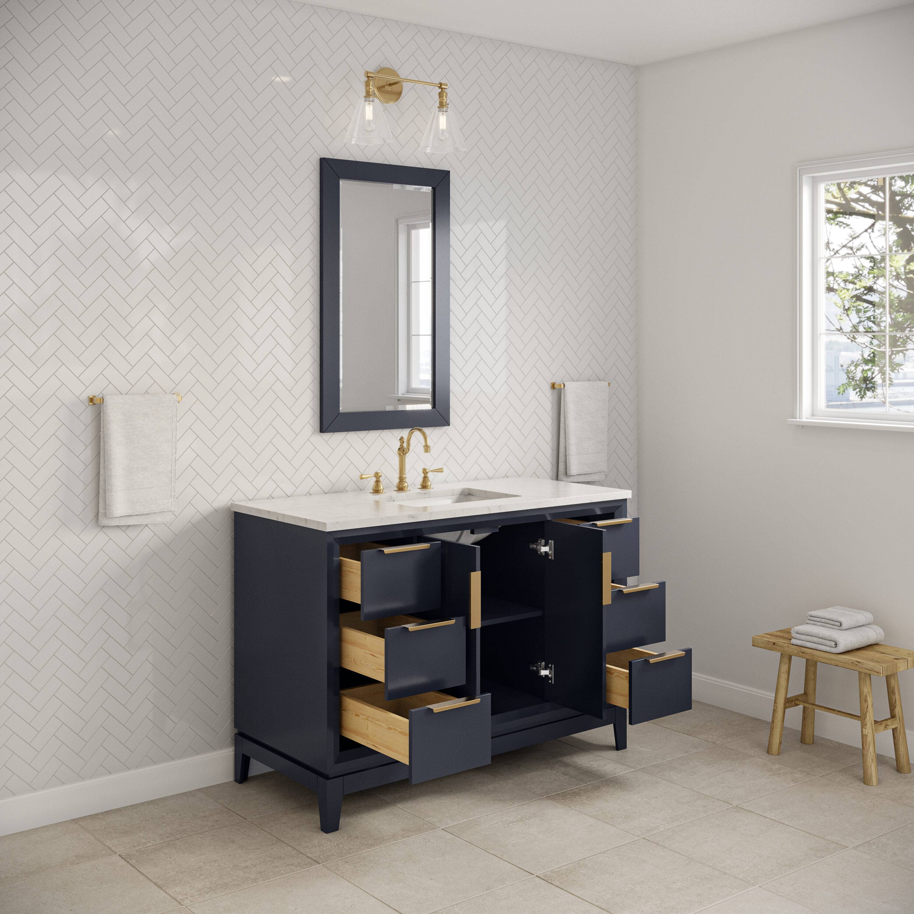 Water Creation VEL048CWMB37 Bath-Vanity-Combo - View #7