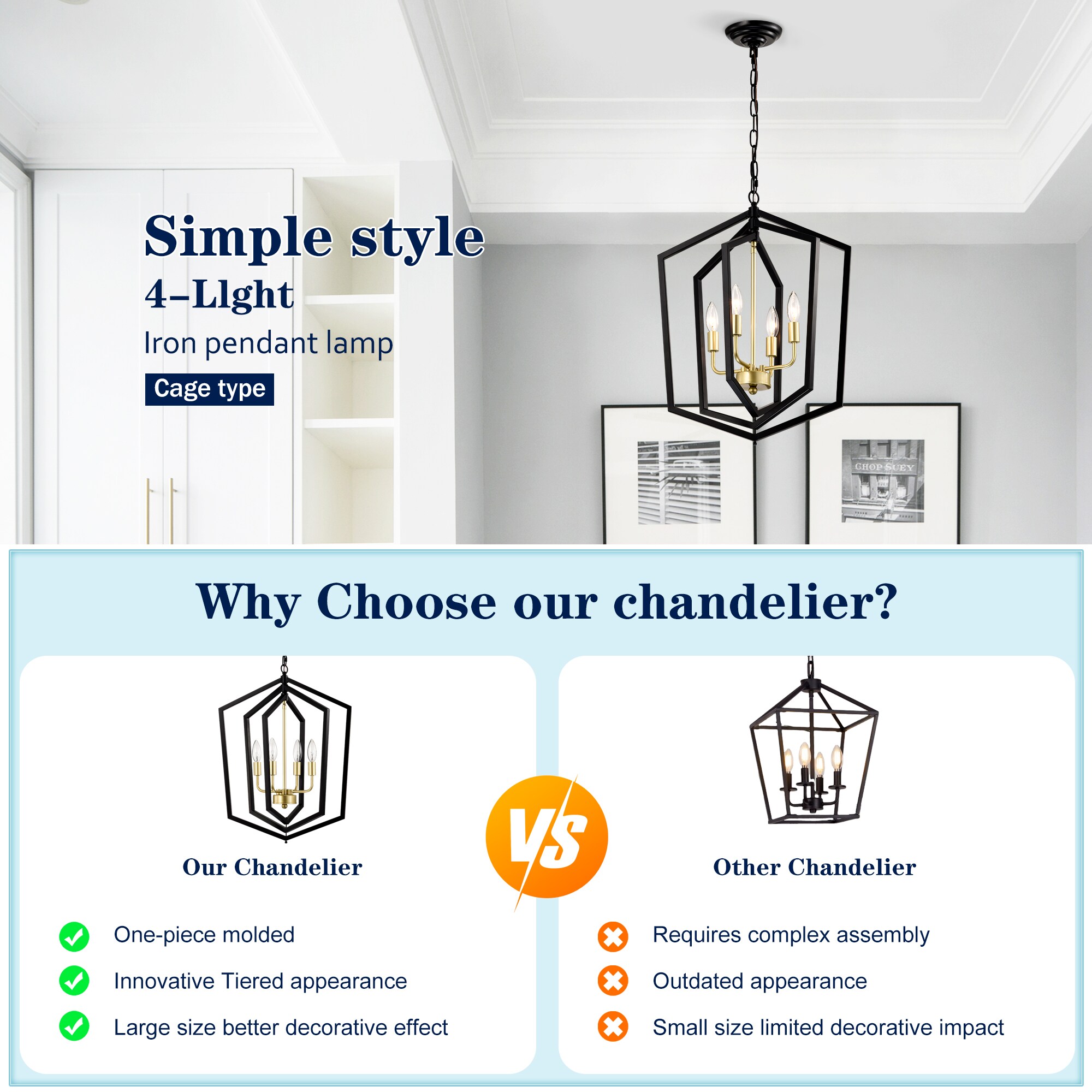 Forclover CPH-148040 Pendant-Lights - View #7