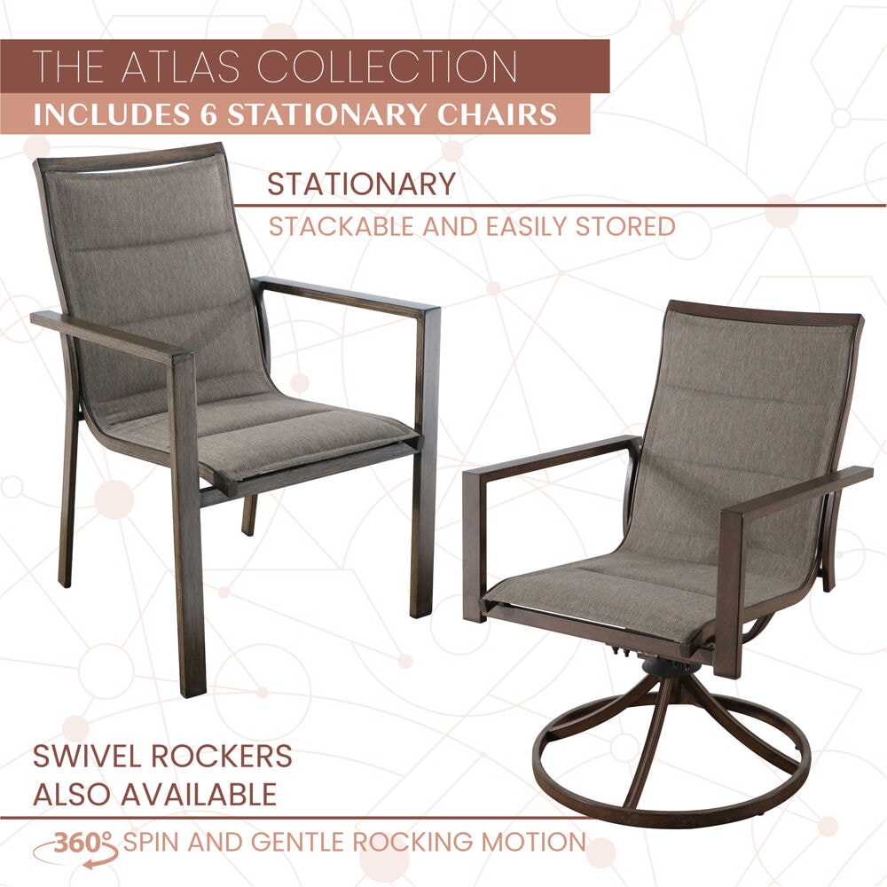 Mod Furniture ATLASDN7PC-TAN Patio-Dining-Sets - View #3