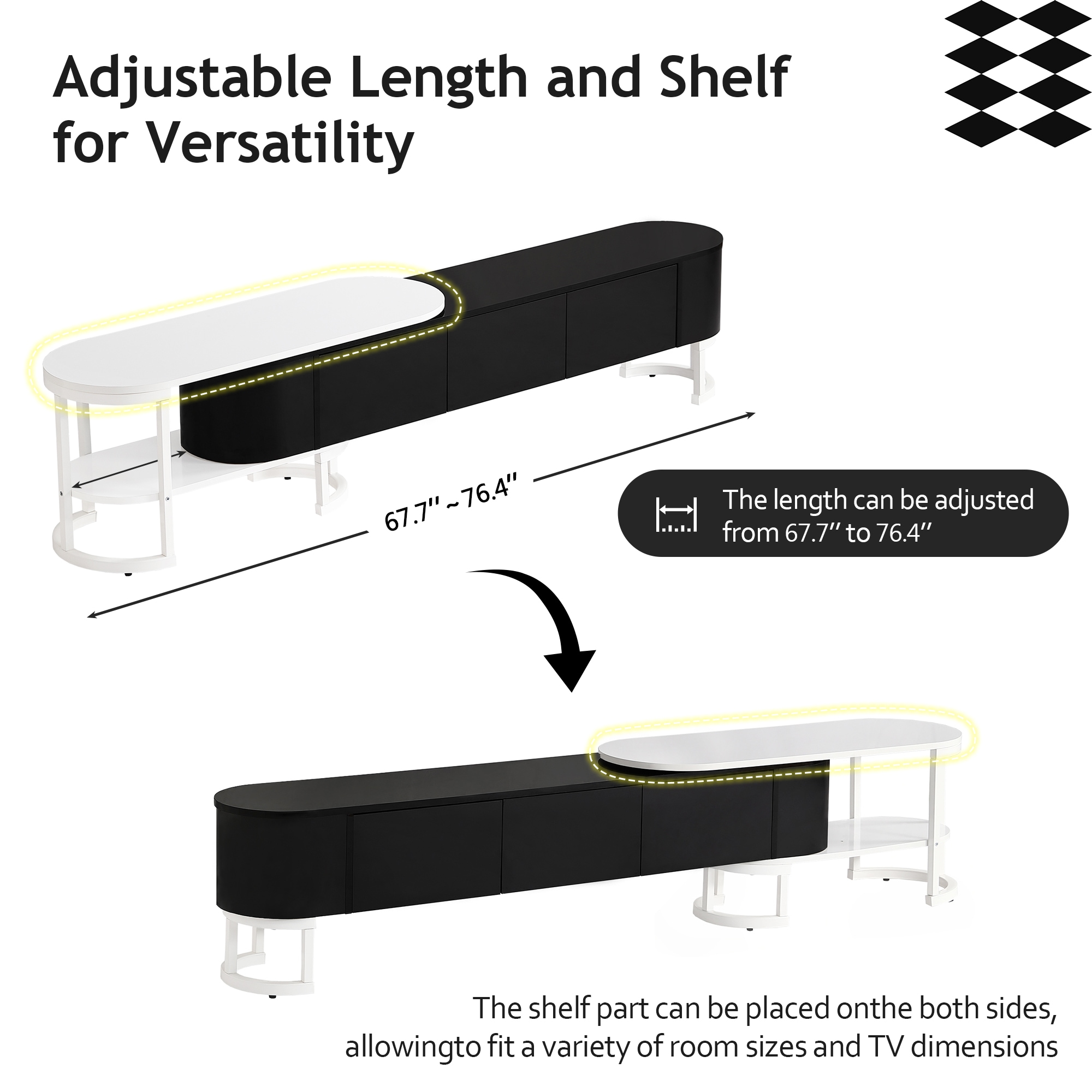 ModernLuxe L3P-N724P206549B Gaming-Storage - View #2