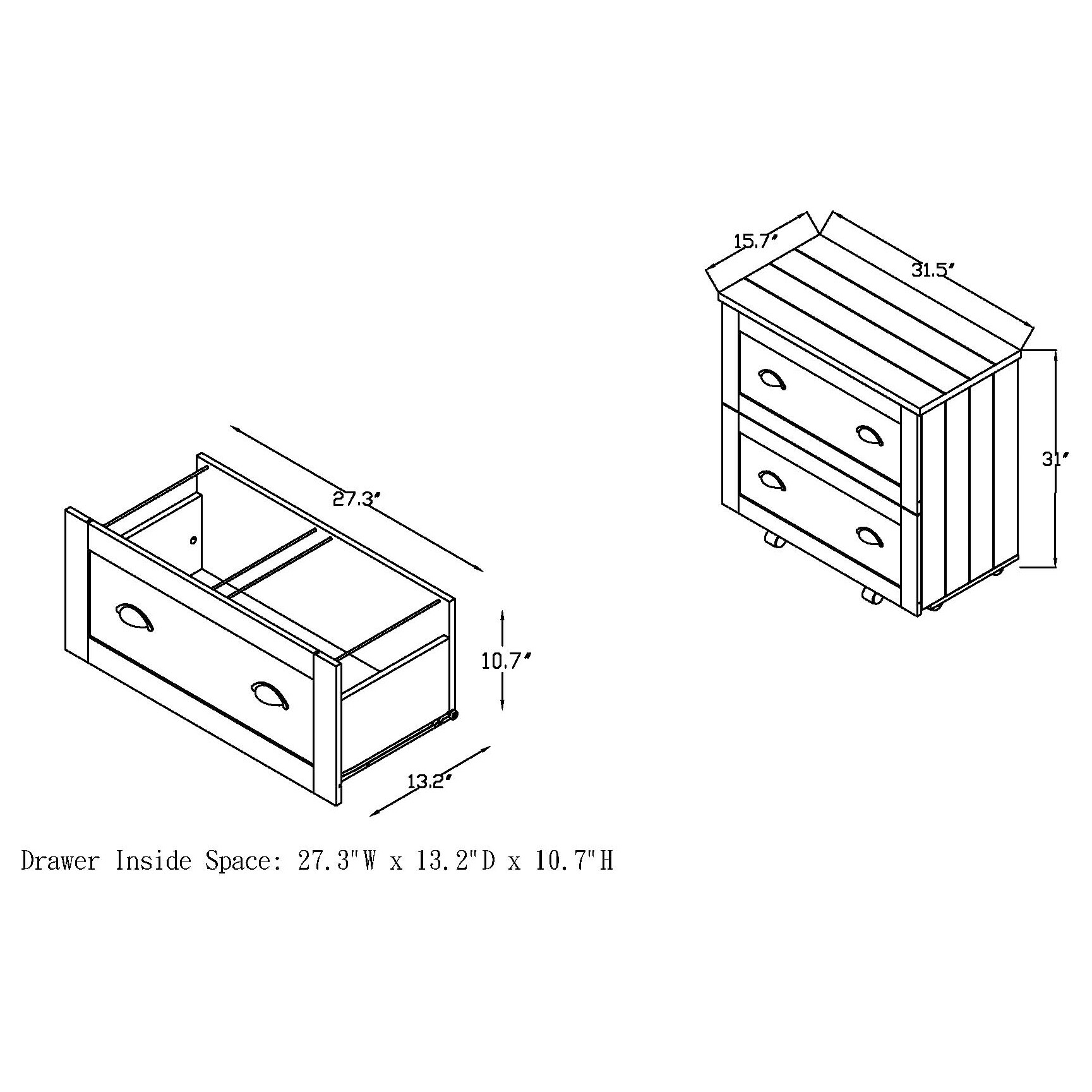 Furniture of America HFW-1650C6 Filing-Cabinets - View #10