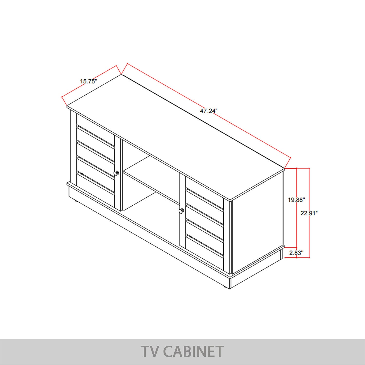 ChaletPosh C7044TV-GOK Tv-Stands - View #10
