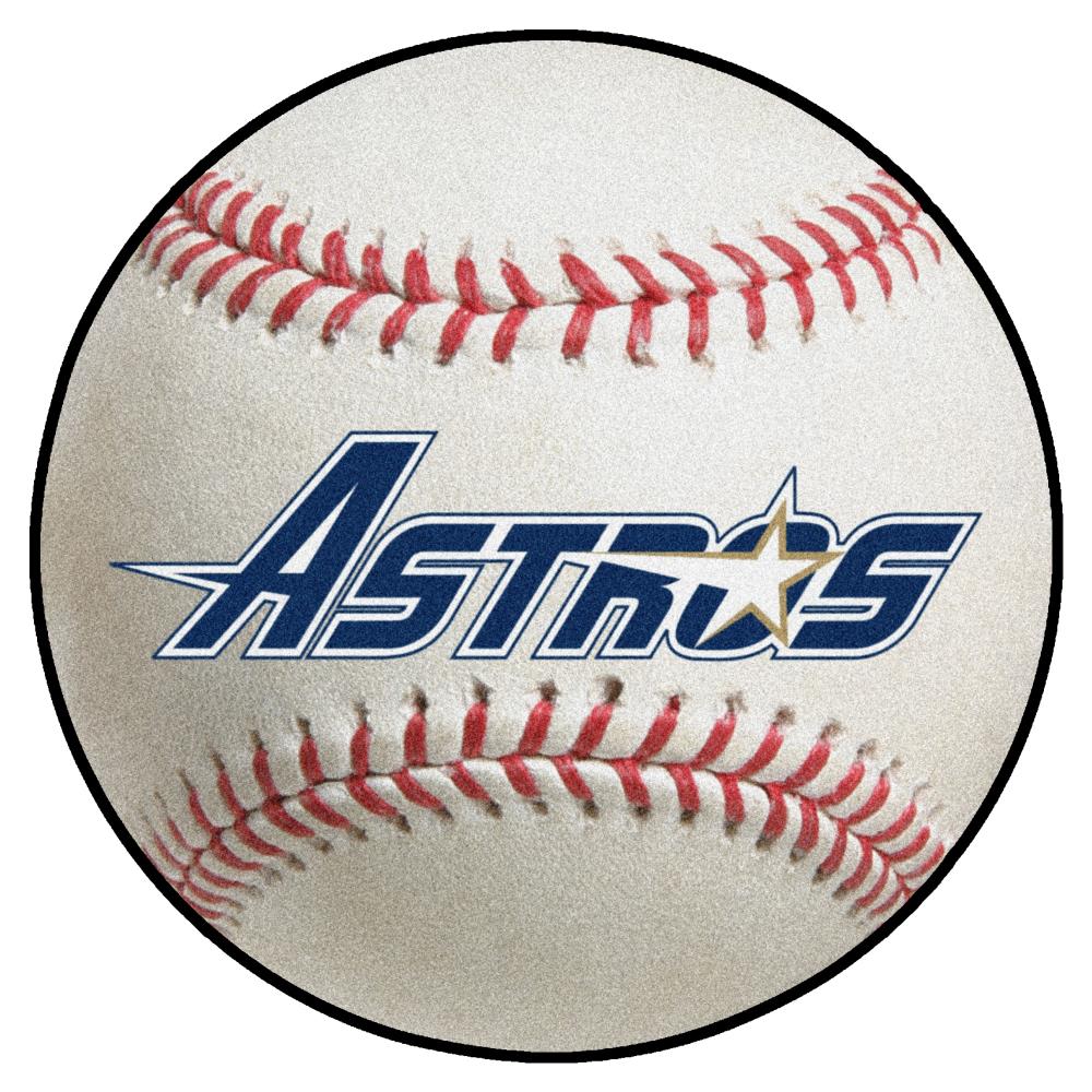 Fanmats Houston Astros 8ft. x 10 ft. Plush Area Rug - Retro Collection