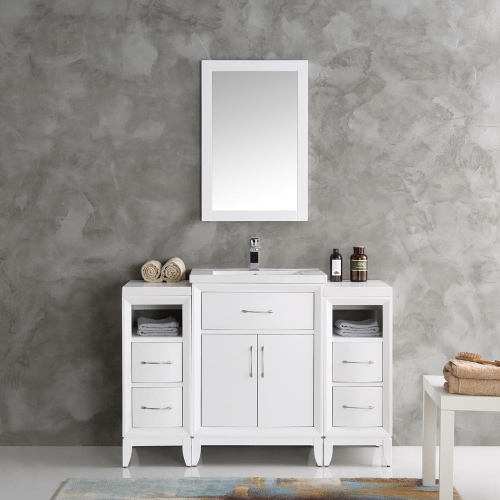 Fresca FVN21-122412WH Bath-Vanity-Combo - View #2